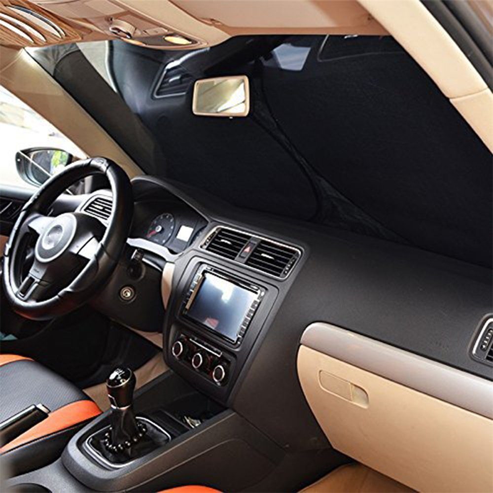 Rutaqian Autosonnenschutz Frontfenster Auto Abdeckung Sonnenschutz UV-Schutz Zubehör Hitzeschutz