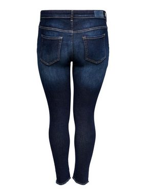 ONLY CARMAKOMA Skinny-fit-Jeans Skinny Stretch Jeans Curvy Plus Size Denim CARWILLY Übergröße (1-tlg) 3909 in Dunkelblau