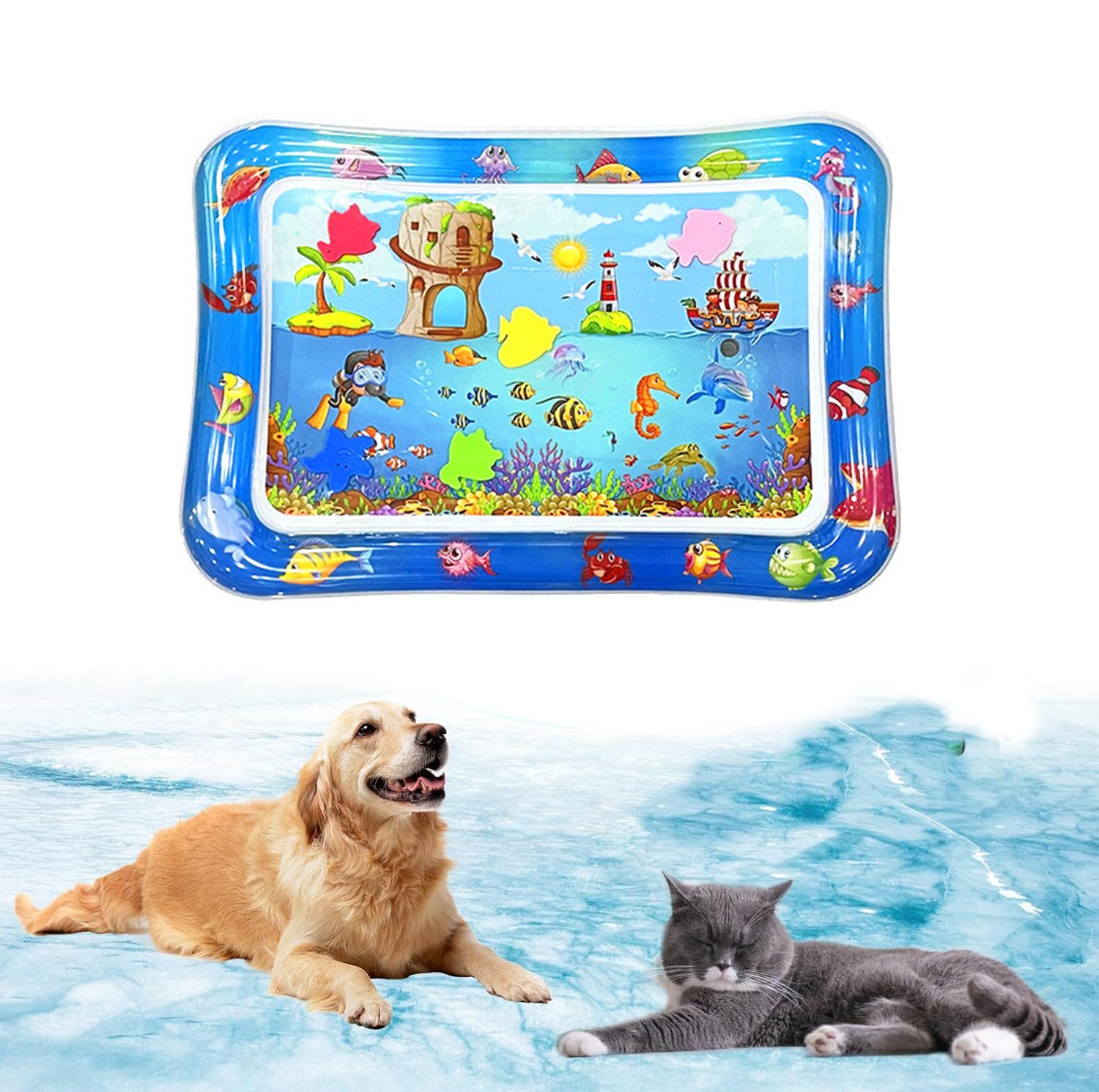 Coonoor Hundematte Wassermatte Katzen Kratzfest,Hunde-Katzen Spiel günstig online kaufen