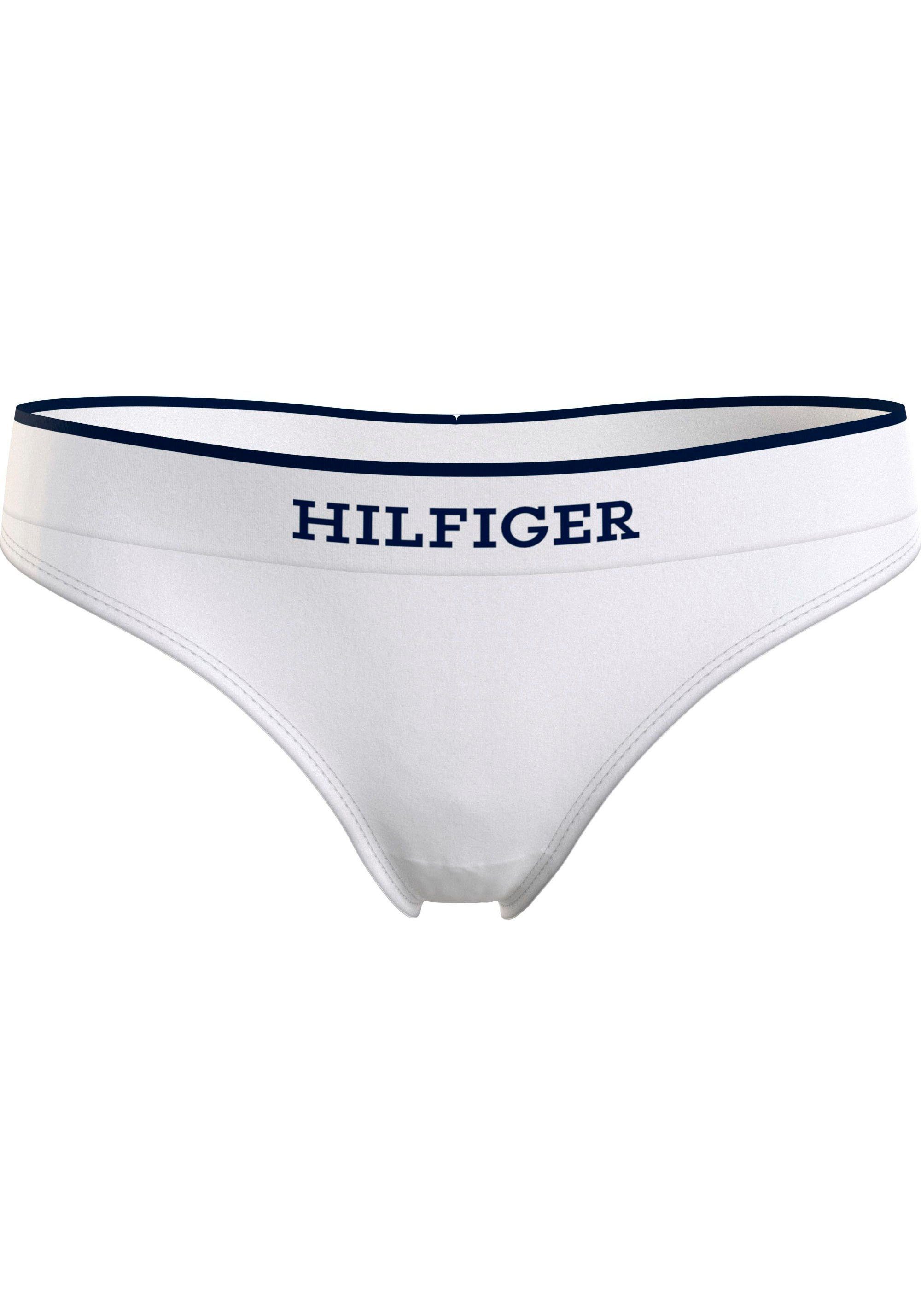 Tommy Hilfiger Underwear T-String THONG mit Tommy Hilfiger Logoschriftzug White