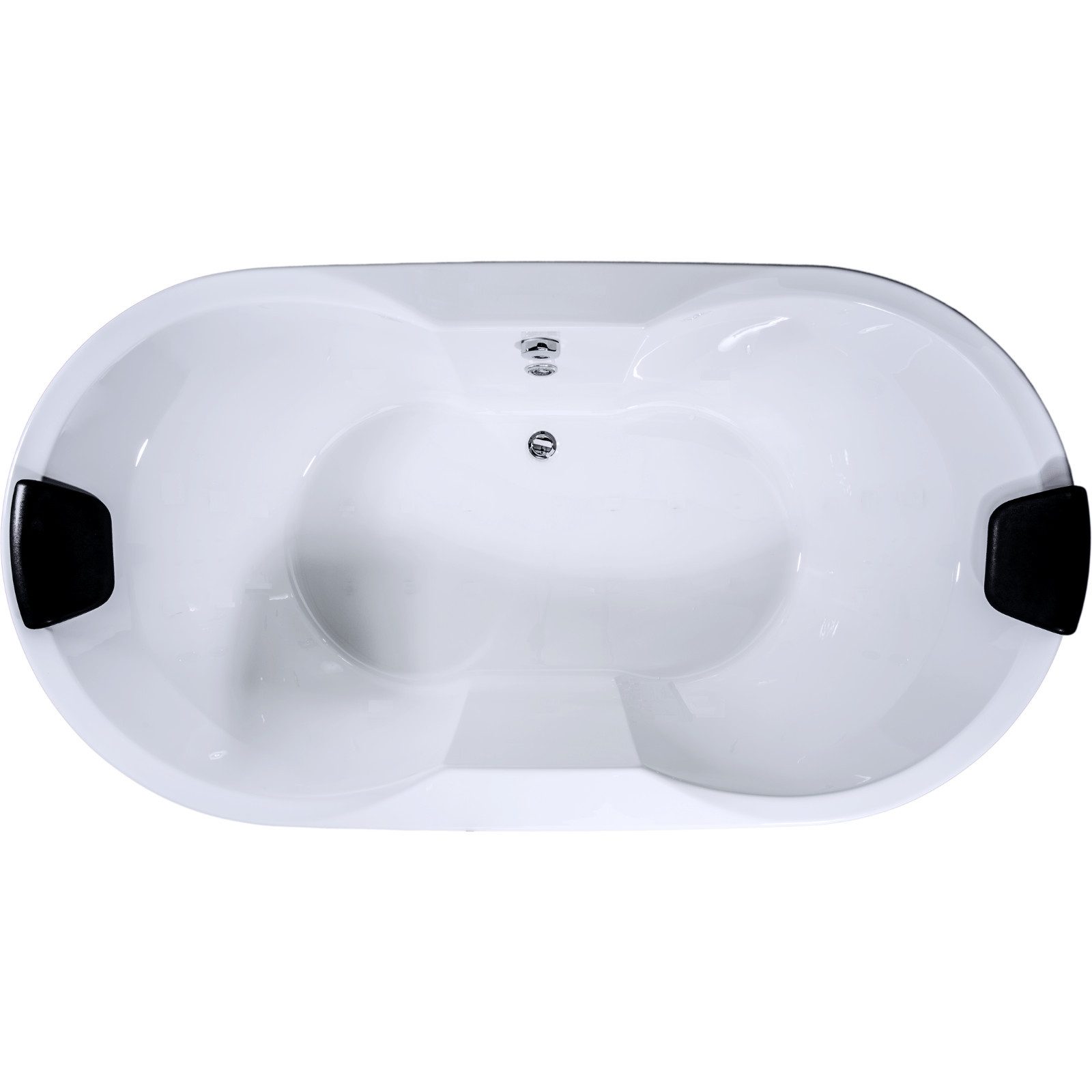 Caribia Einbauwanne Miami 195x100, 2x Kopfkissen GRATIS