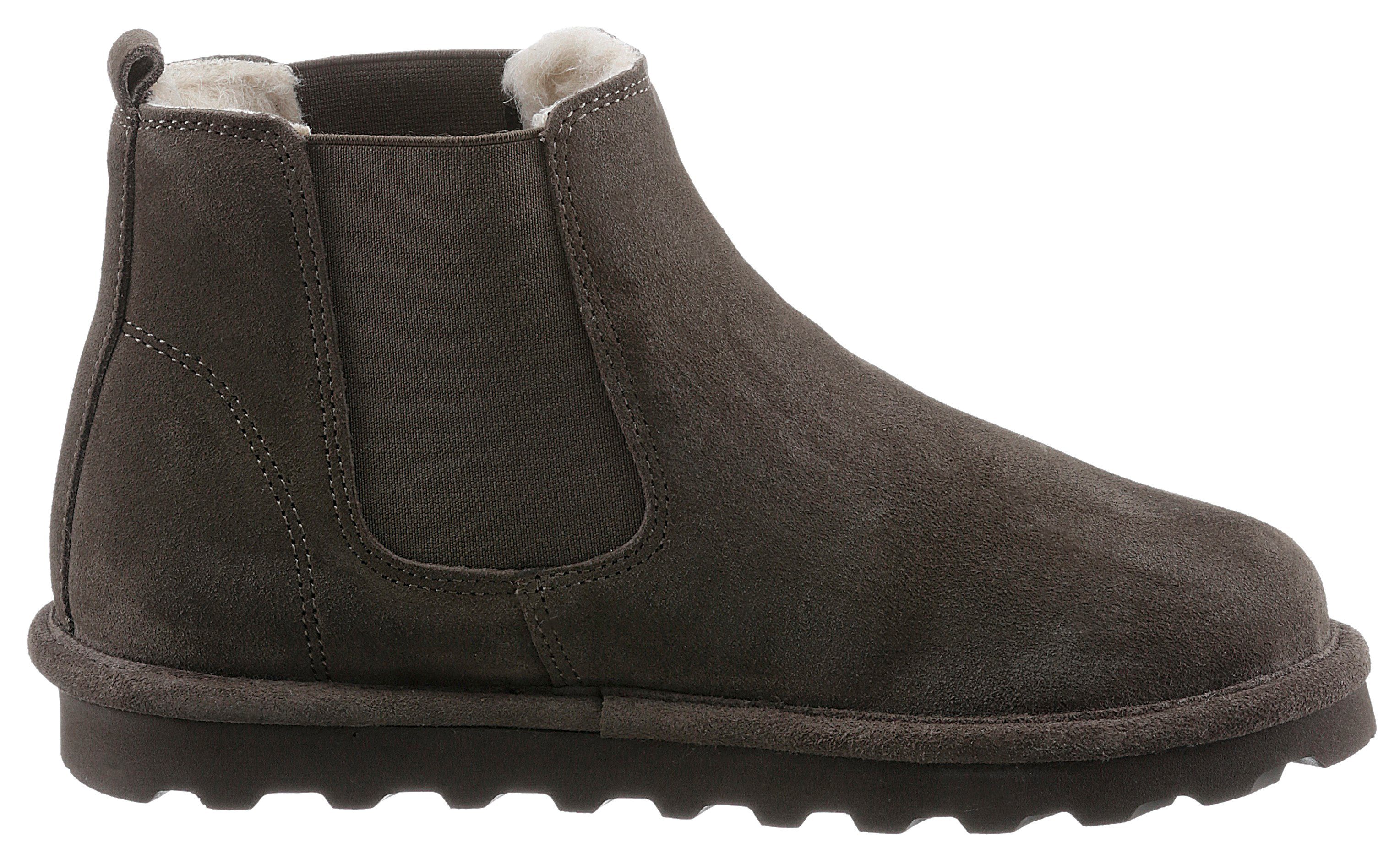 Winterboots Chelsea-Look im DREW Bearpaw dunkelbraun