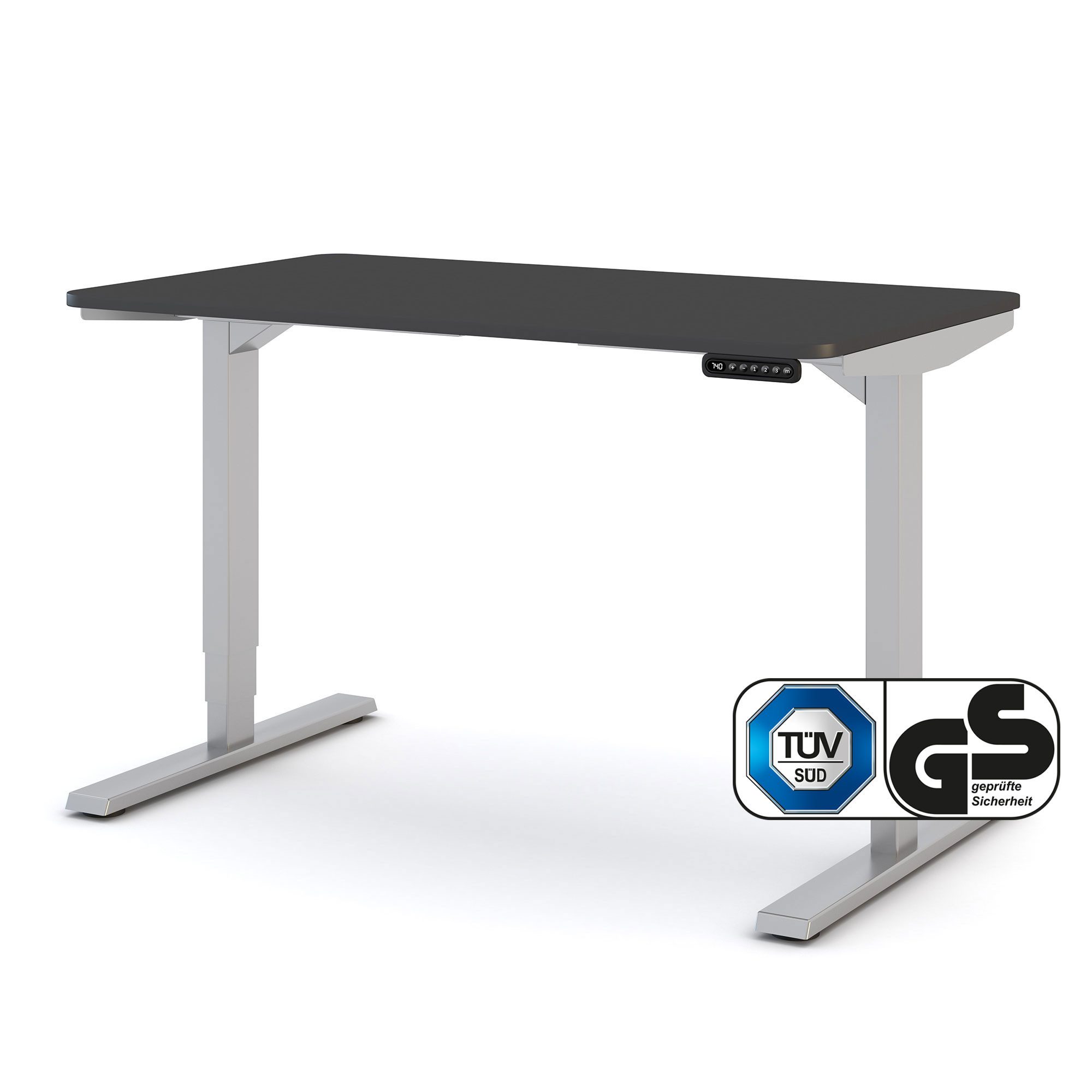 ASSMANN Büromöbel Schreibtisch Y-LINE Curved (120x70cm günstig online kaufen