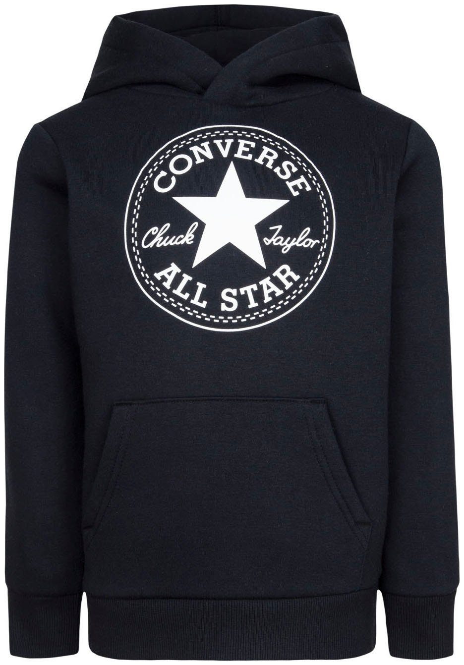 für Kinder black Kapuzensweatshirt Converse