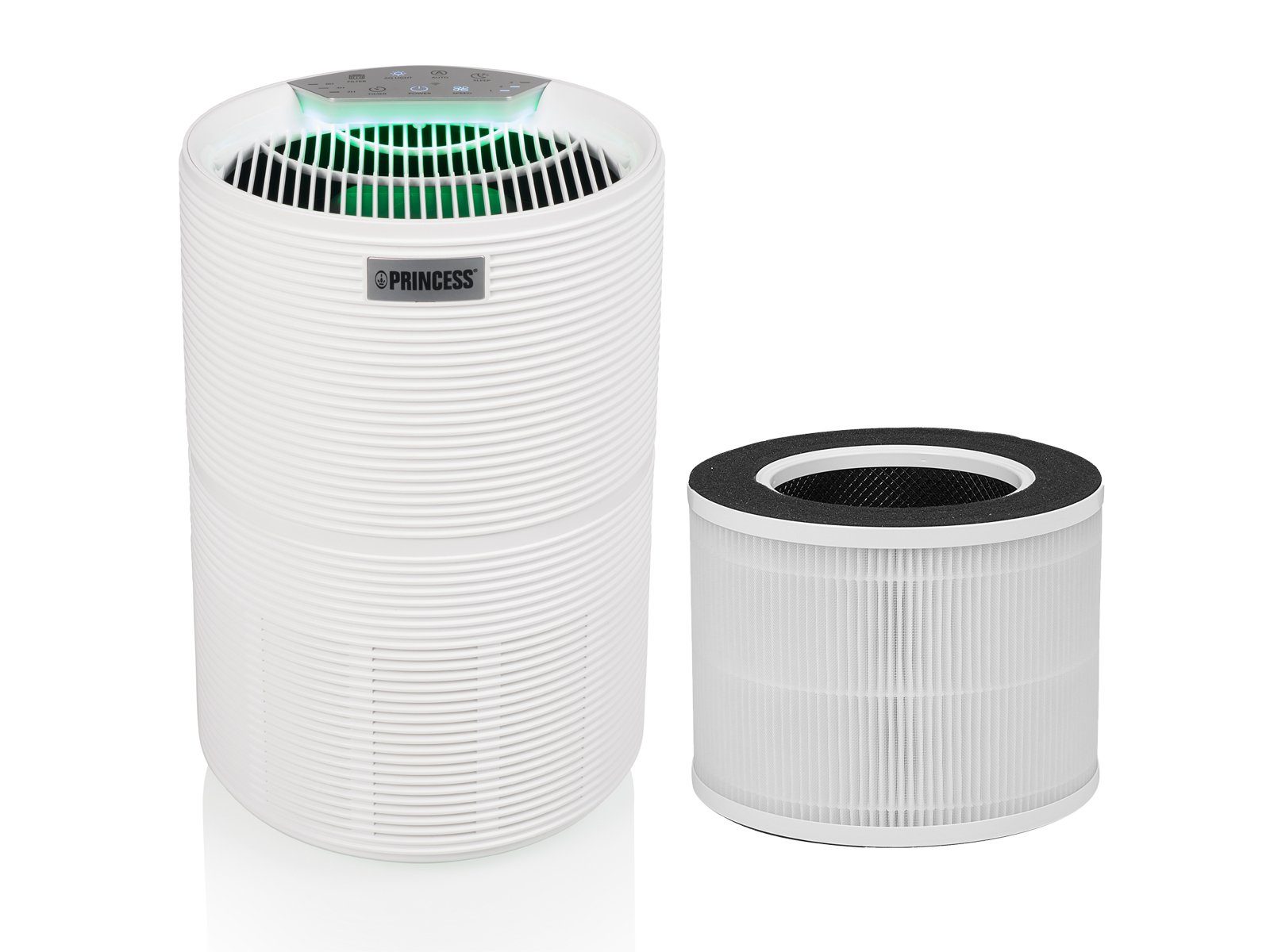 Setpoint Luftreiniger, Raumluftreiniger Smart Luftreinigungsgerät Luftwäscher gegen Allergie