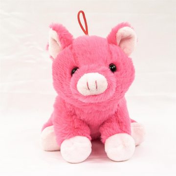 Teddys Rothenburg Kuscheltier Kuscheltier Schwein 20 cm pink Plüschschwein Ferkel