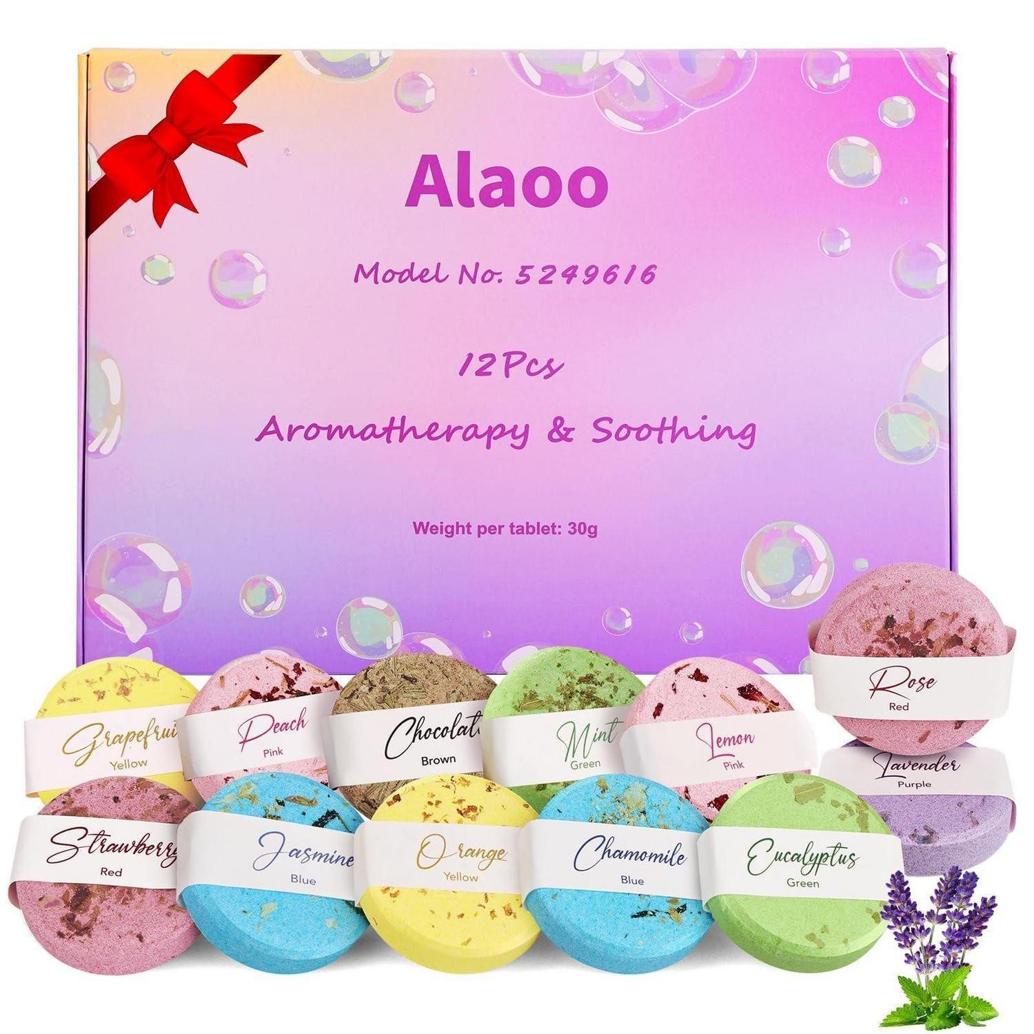 LuxusKollektion Geschenkbox Badekugeln Geschenkset 12 Stück Duschbadebomben (12 St)