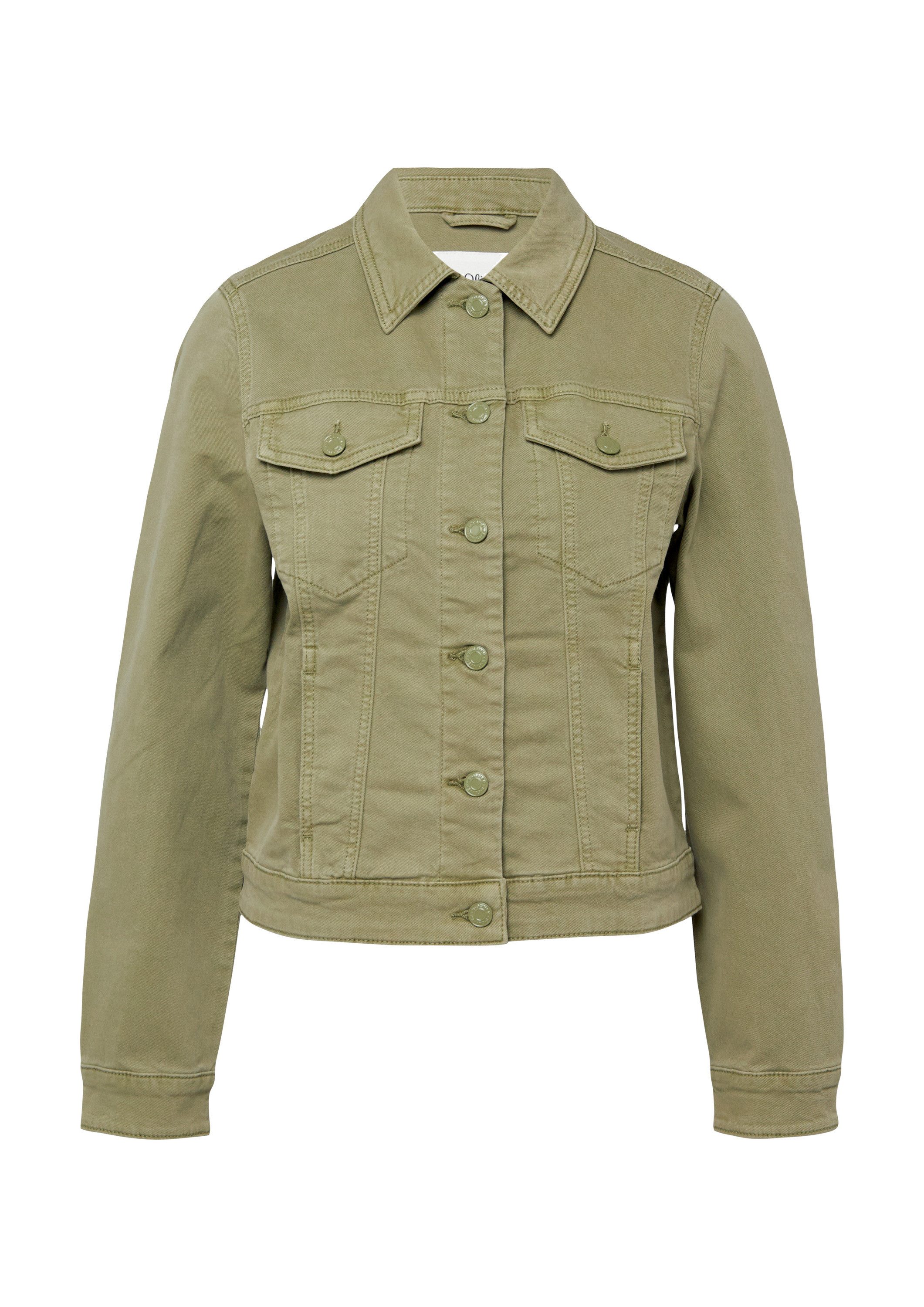 s.Oliver Funktionsjacke Indoor-Jacke Leichte Denim-Jacke günstig online kaufen