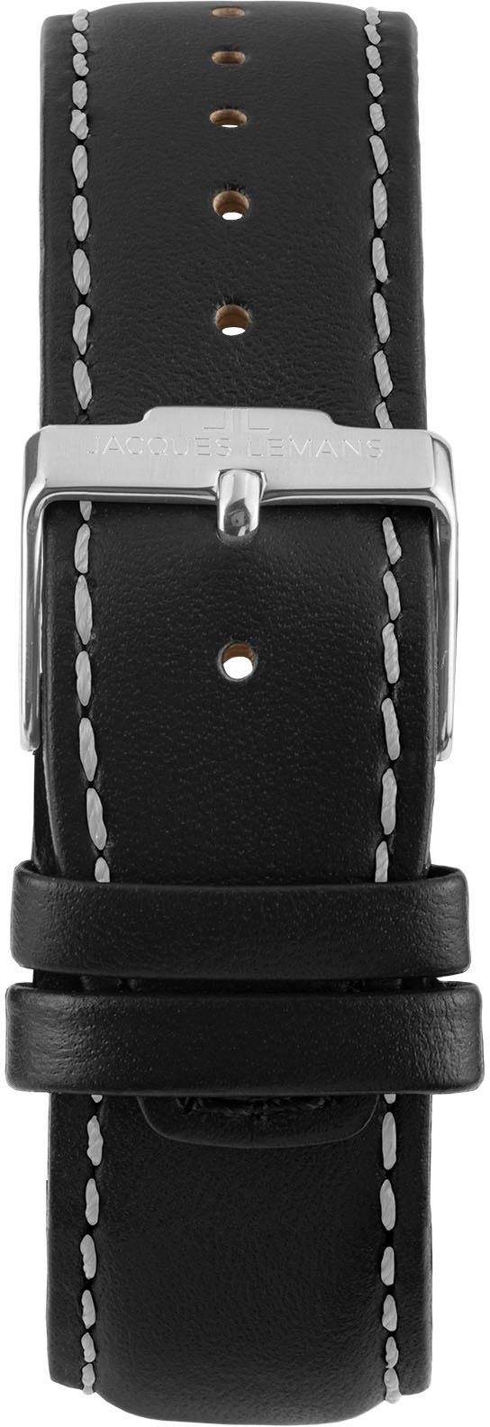 Jacques Lemans Chronograph Liverpool 1-1877A, Quarzuhr, Armbanduhr, Herrenu günstig online kaufen