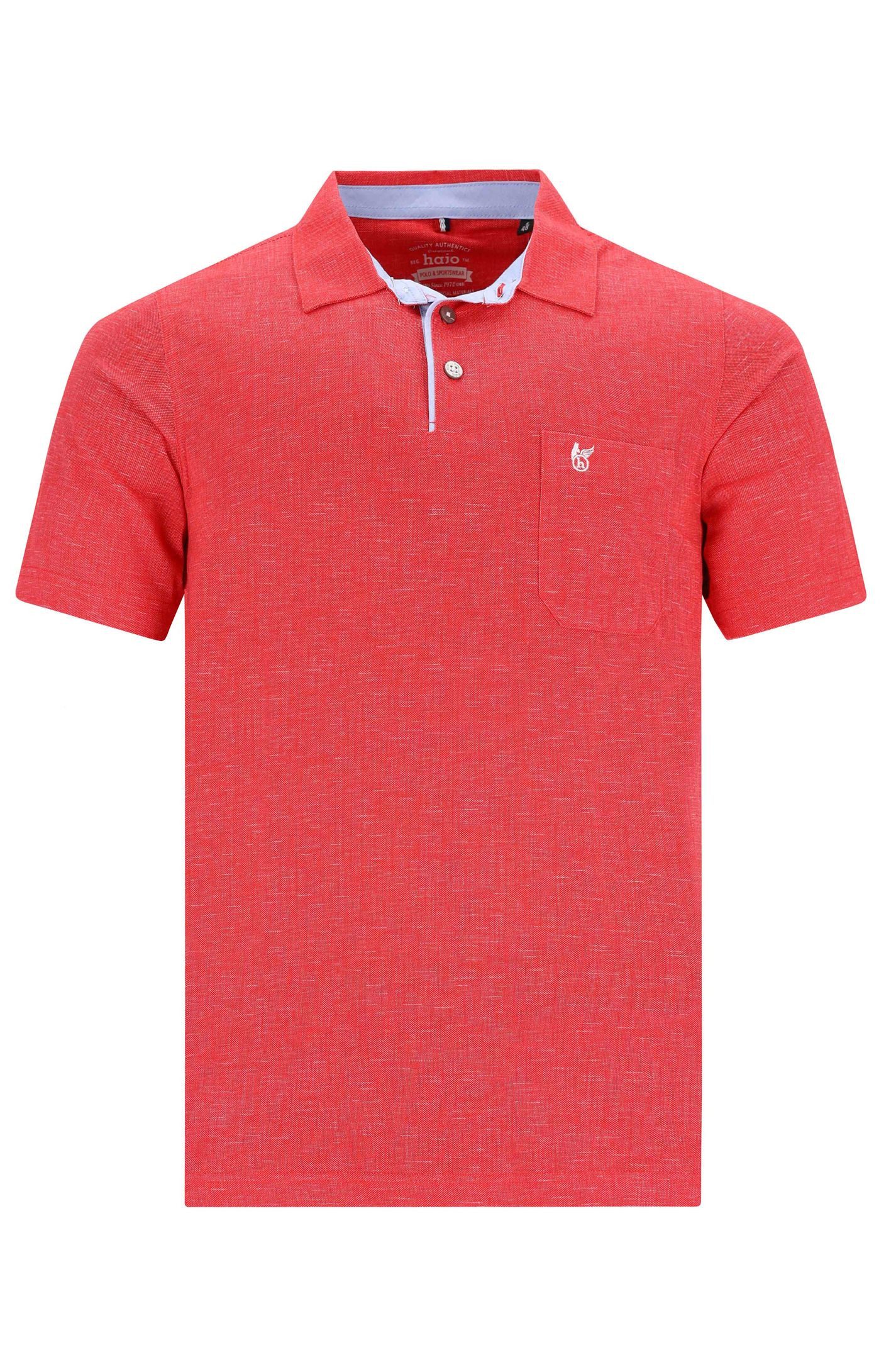 Poloshirt Poloshirt Stay Fresh von Hajo in XXL Größen, rot