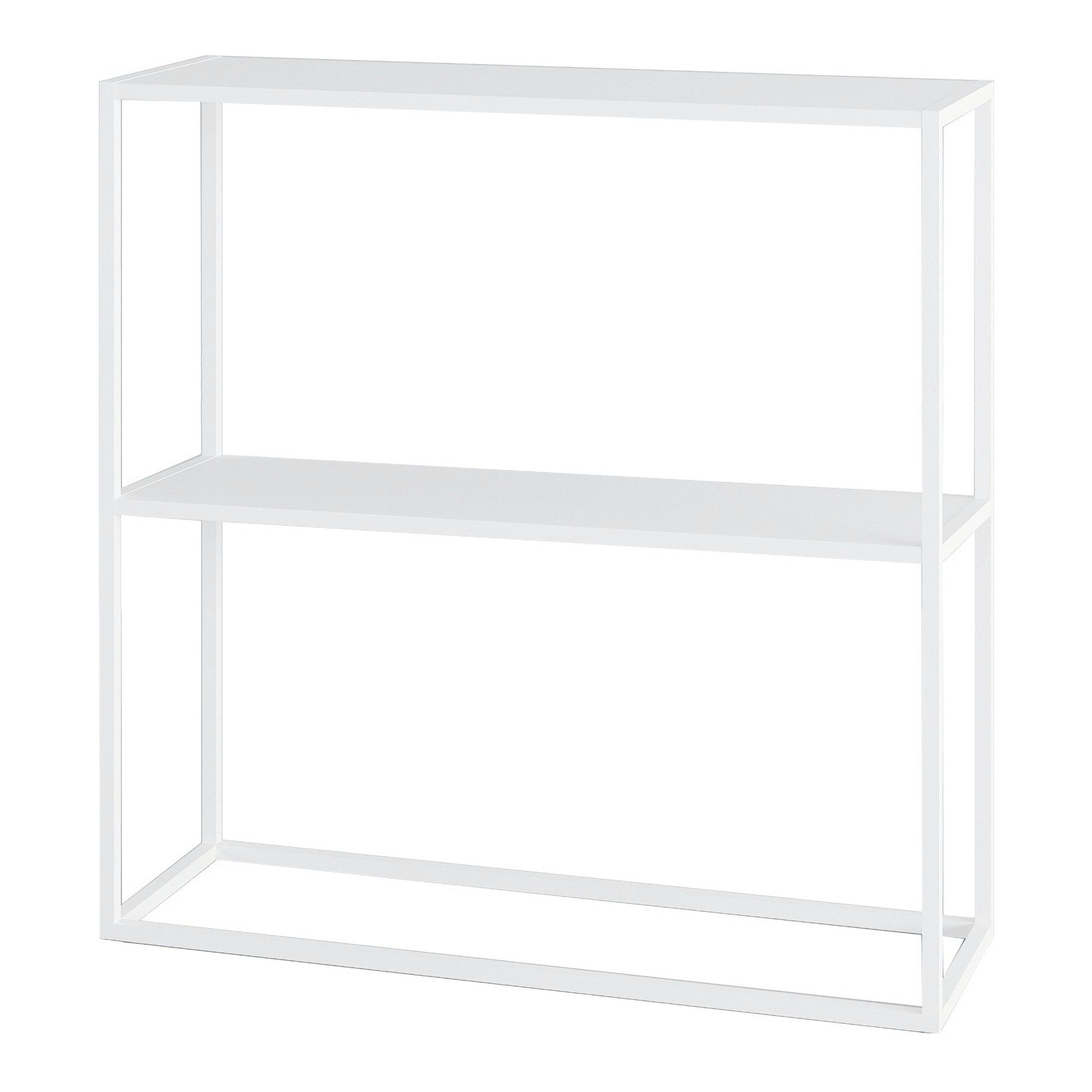 en.casa Konsolentisch, Strömstad Konsolentisch 80x79,5x26cm Weiß, günstig online kaufen