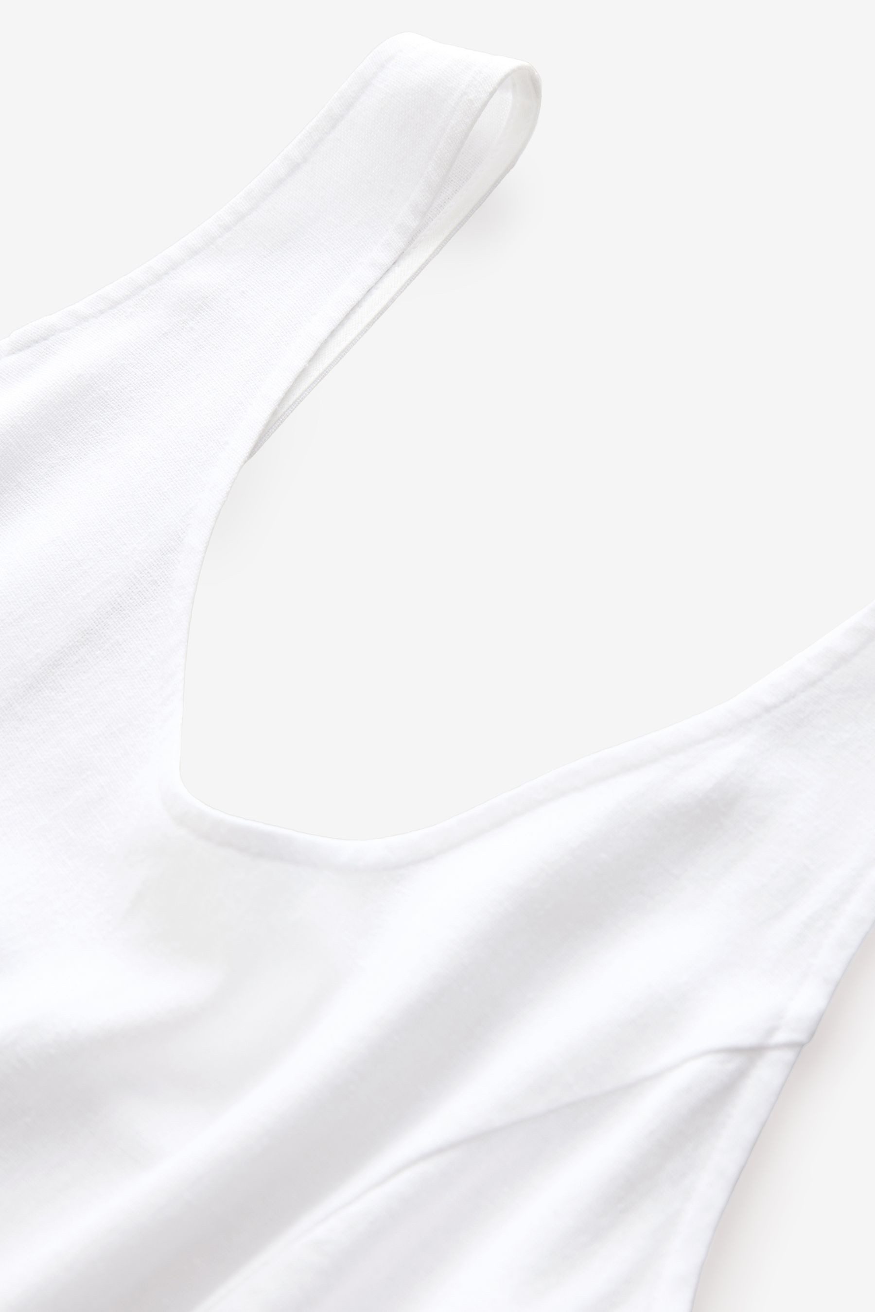 Next Minikleid Ärmelloses, tailliertes Minikleid, U-Ausschnitt (1-tlg) günstig online kaufen