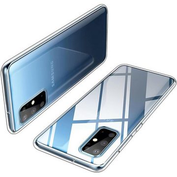 CoolGadget Handyhülle Transparent Ultra Slim Case für Samsung Galaxy S20 6,2 Zoll, Silikon Hülle Dünne Schutzhülle für Samsung S20 5G Hülle