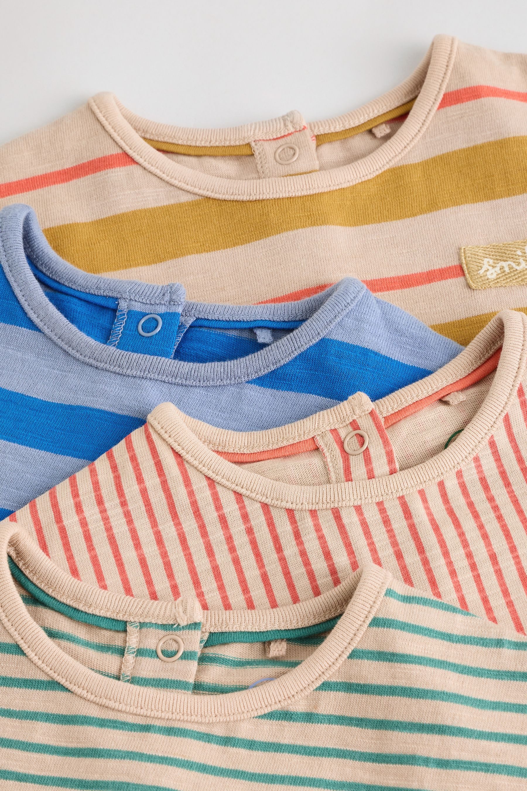 Next Strampler Strampler aus 100 % Baumwolle, 4er-Pack (4-tlg)