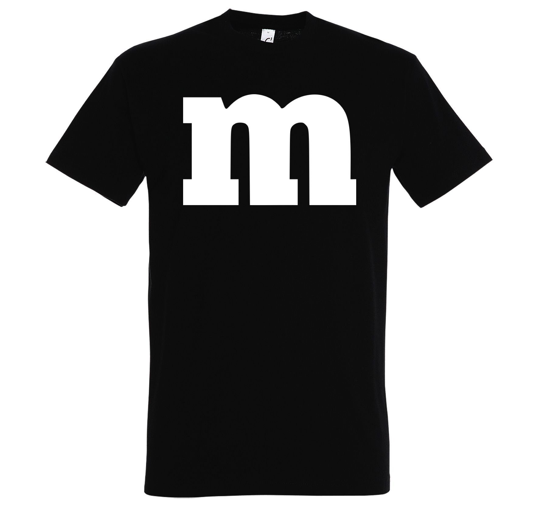 T-Shirt Team M Herren Fun Shirt Karneval Fasching Kostüm Gruppe