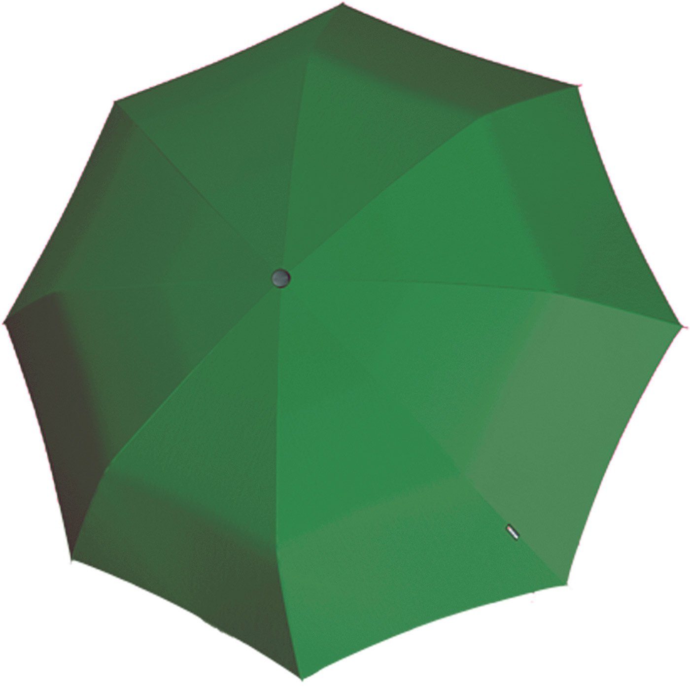 Knirps® Taschenregenschirm für Automatikschirm grün Auf-Zu-Automatik, Duomatic T.100 kleiner mit Handtasche die