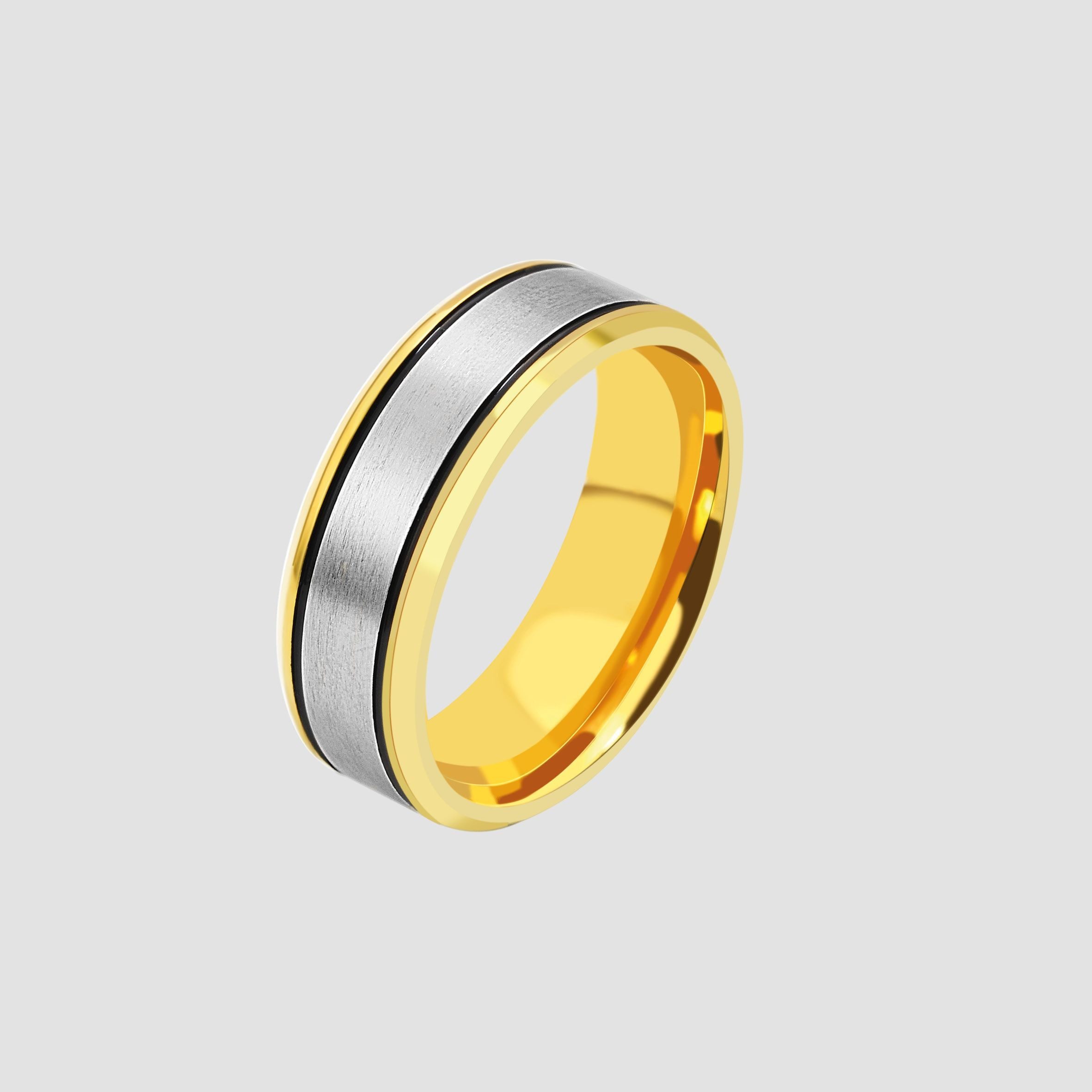 AKZENT Partnerring Inseparable Love aus Edelstahl, günstig online kaufen
