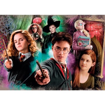 Clementoni® Puzzle Supercolor - Wizarding World Harry Potter, 104 Puzzleteile