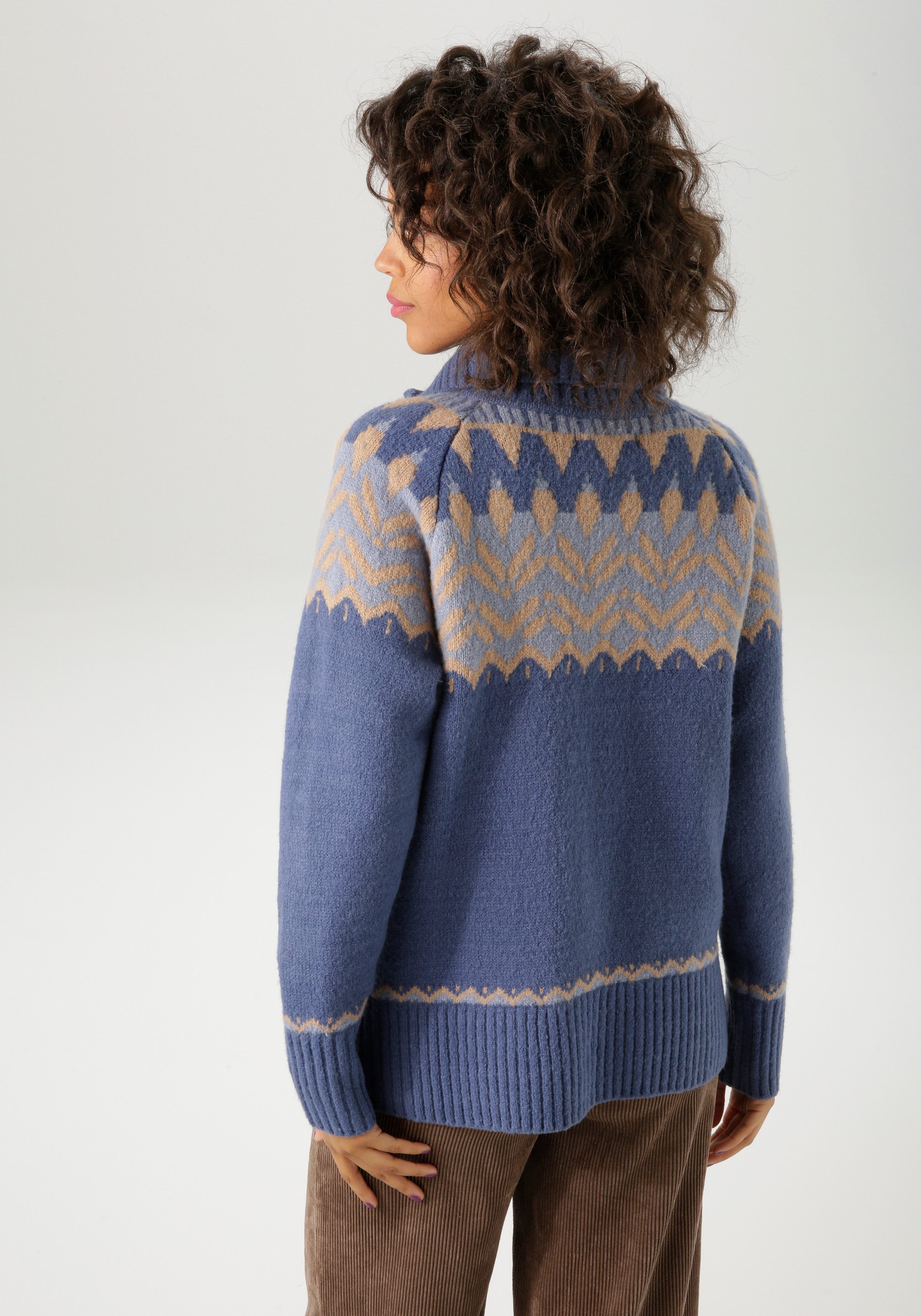 Aniston CASUAL Strickpullover mit Kragen und günstig online kaufen