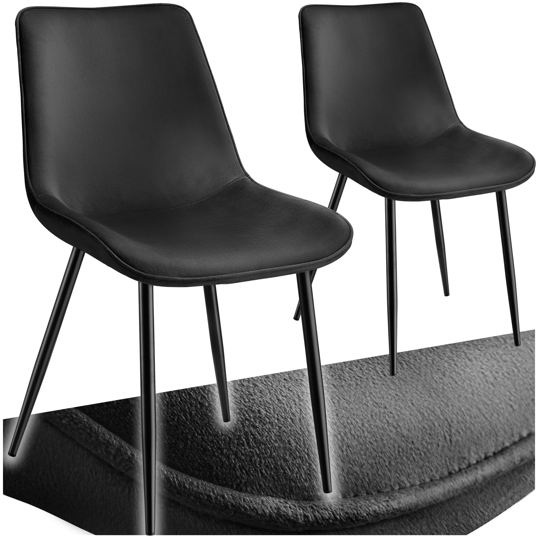 tectake Esszimmerstuhl Set Stuhl (Set, 2 günstig online kaufen