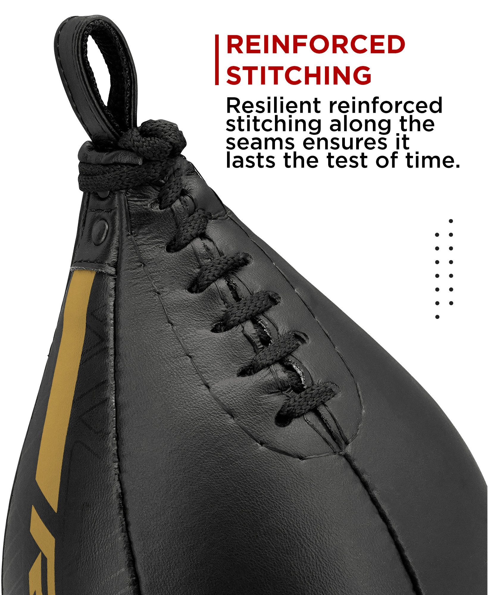 RDX Sports Punchingball RDX MayaHide Leder Boxen SpeedBall mit Halterung PunchingBall SpeedBag