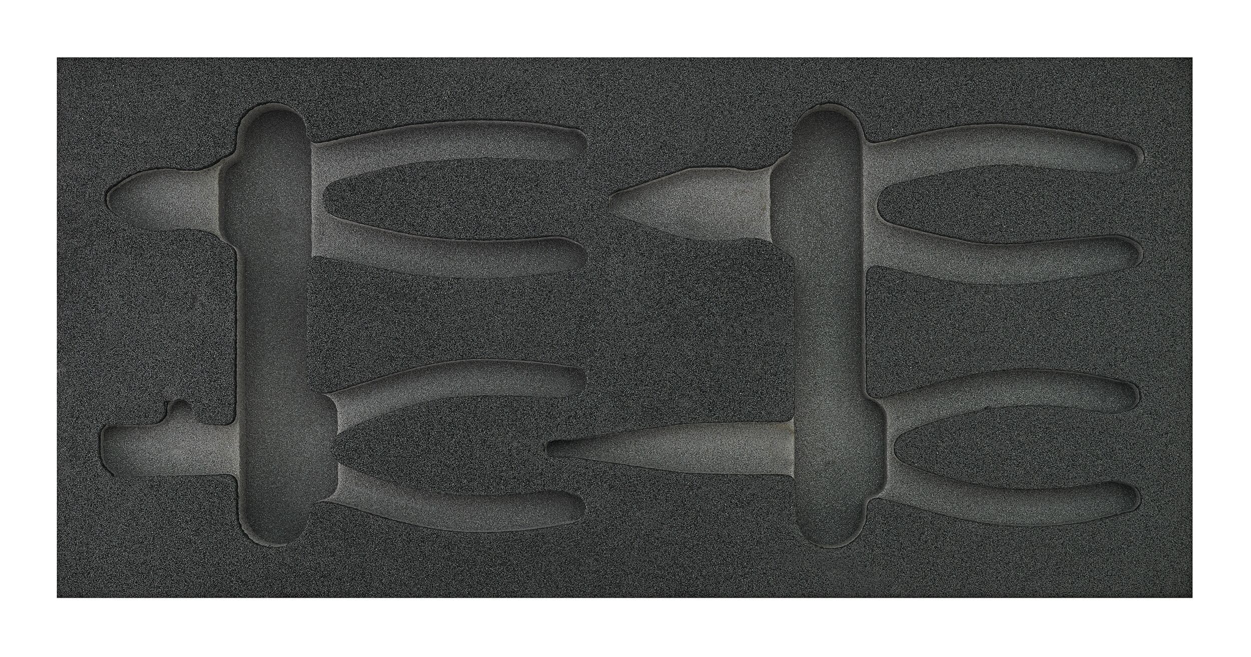 Knipex Werkzeugwagen, Werkzeugmodul 1/3 leer Zangen VDE