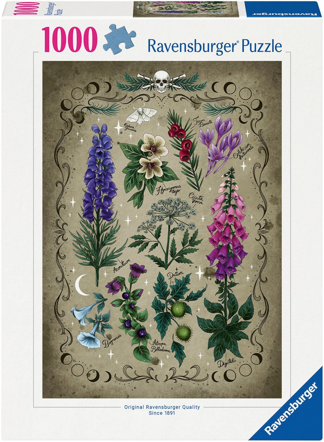 Ravensburger Puzzle Giftpflanzen, 1000 Puzzleteile, Made in Germany günstig online kaufen