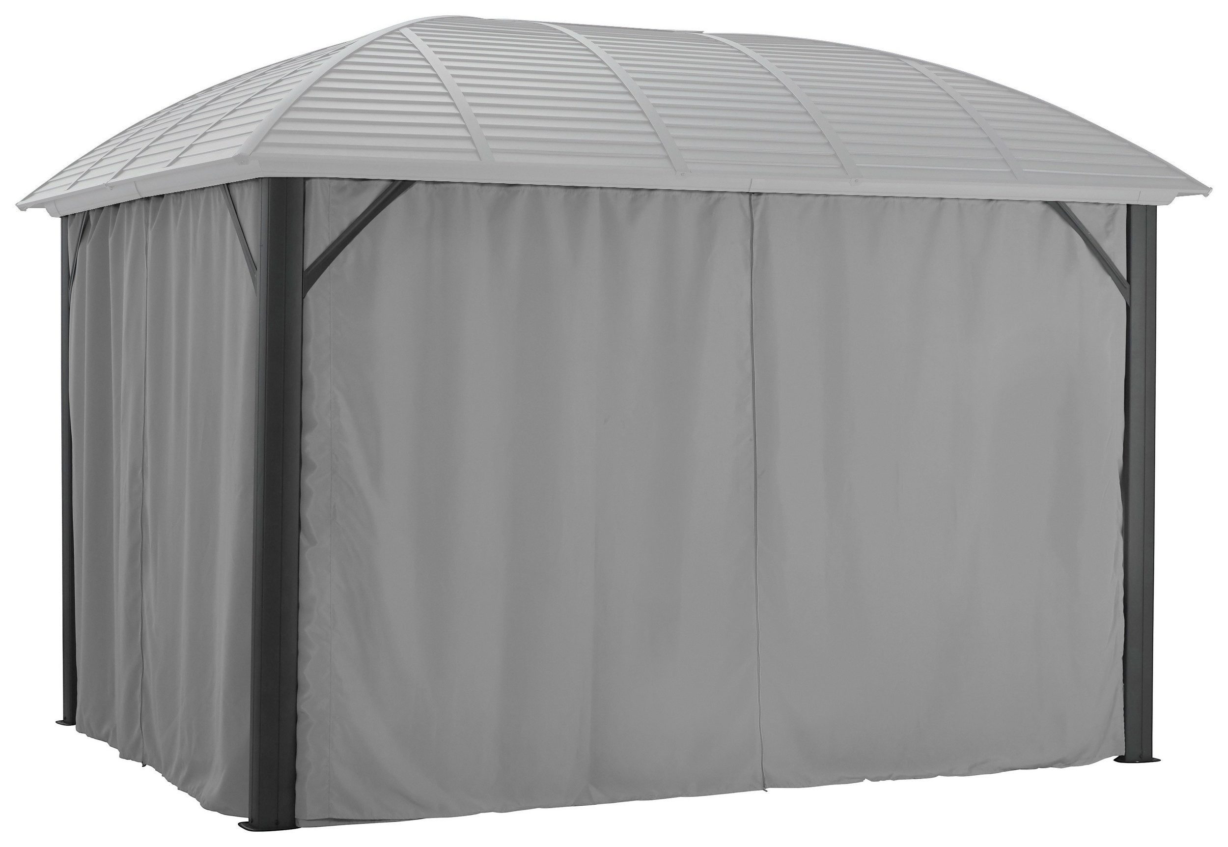 KONIFERA Pavillonseitenteil Juno, 365x196 cm, passend für Pavillon Juno 365x300 cm