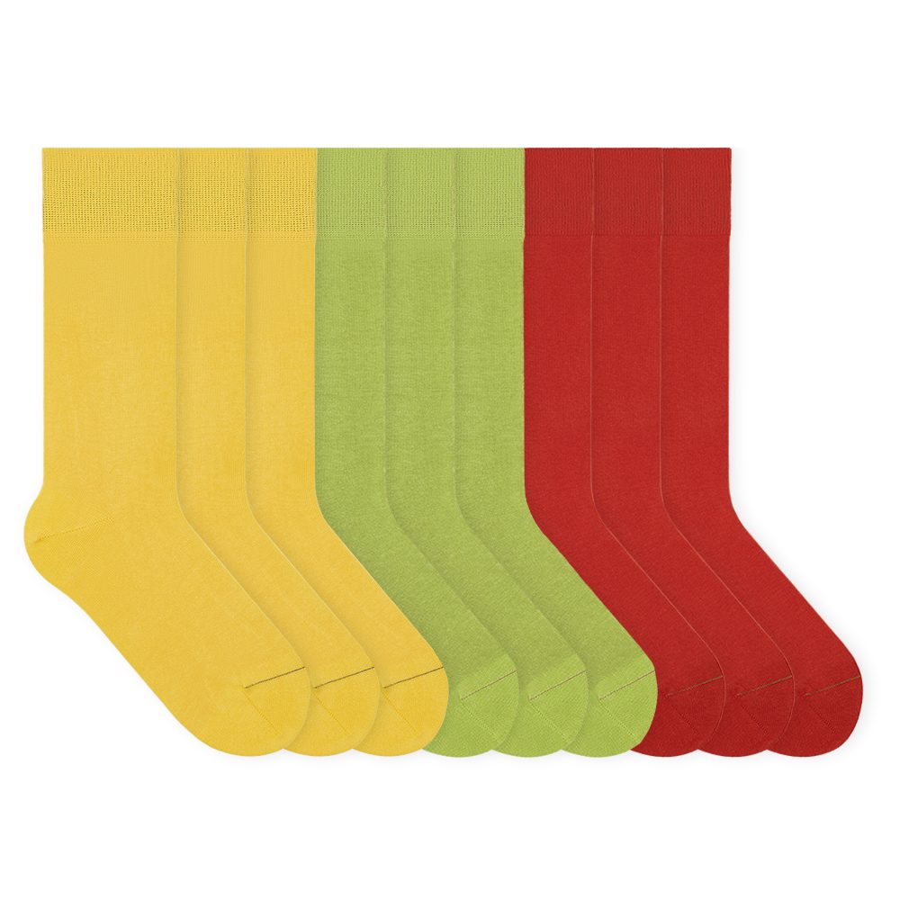 Socken Classic Socken-Set mit Signature Innenbund in mehrfarbig