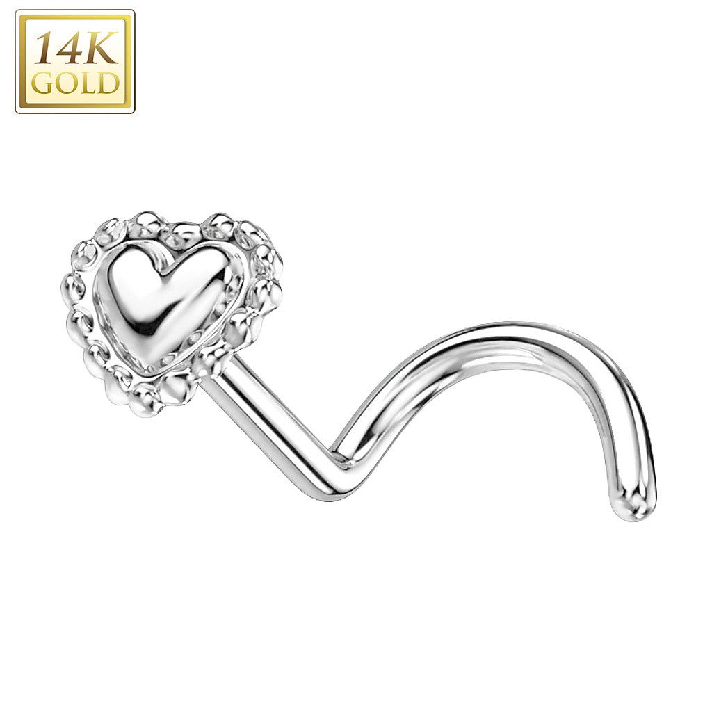 Taffstyle Nasenpiercing 585 Gold 14K Nasenstecker günstig online kaufen
