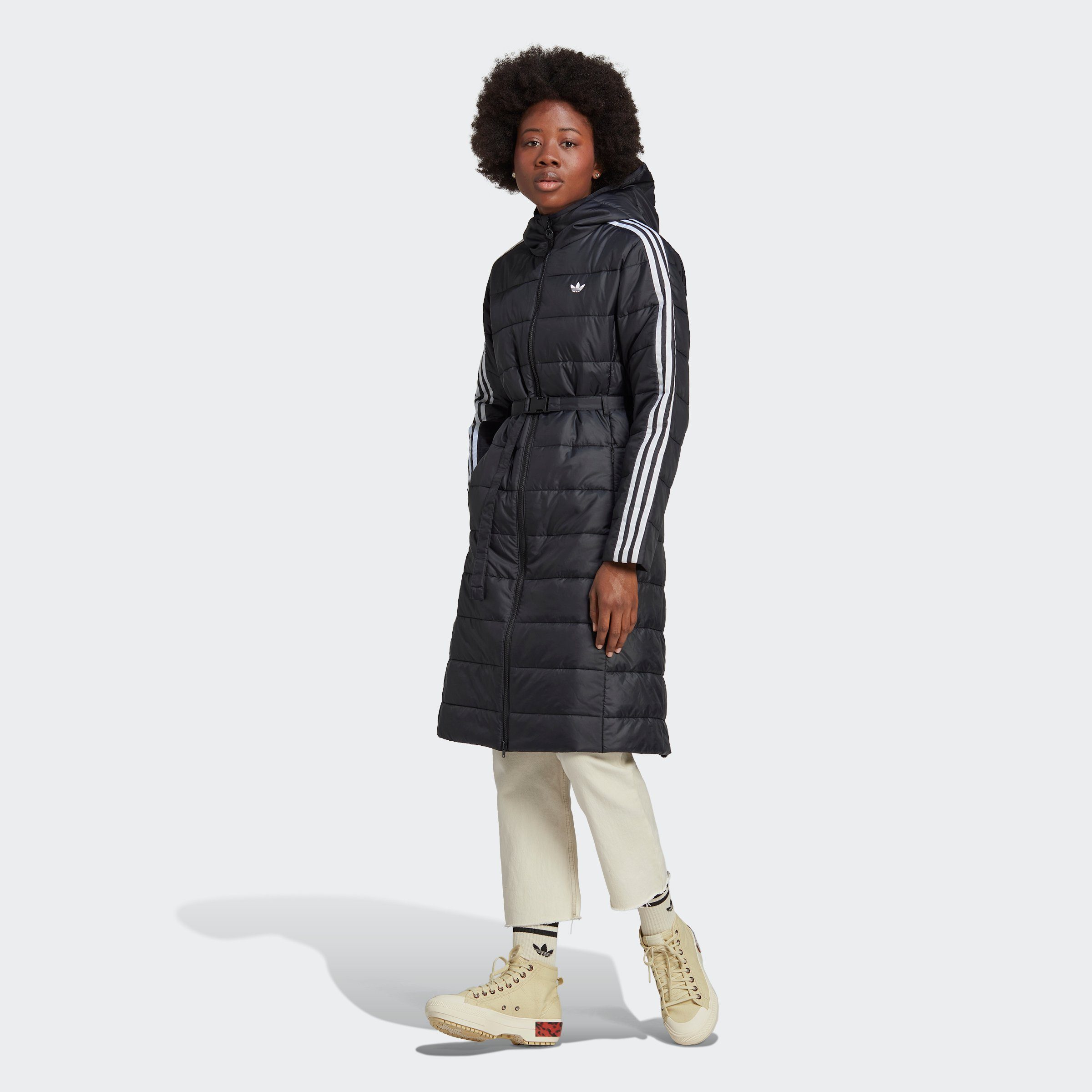 adidas Originals Outdoorjacke HOODED PREMIUM LONG SLIM