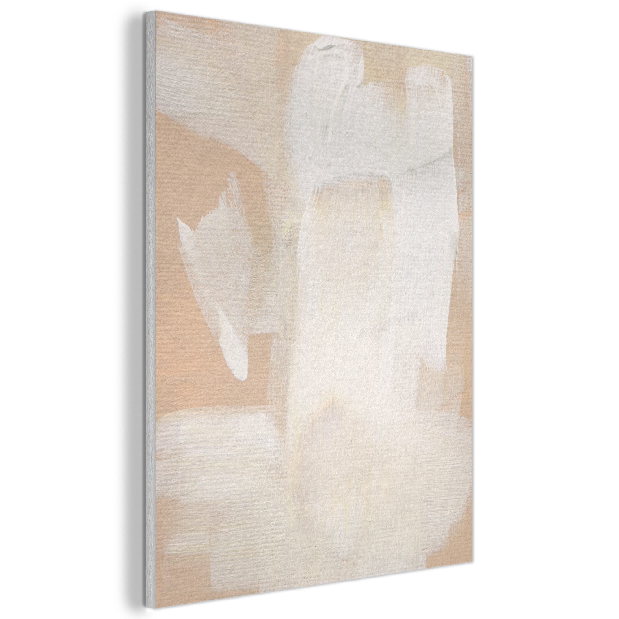 MuchoWow Gemälde Kunst - Weiß - günstig online kaufen