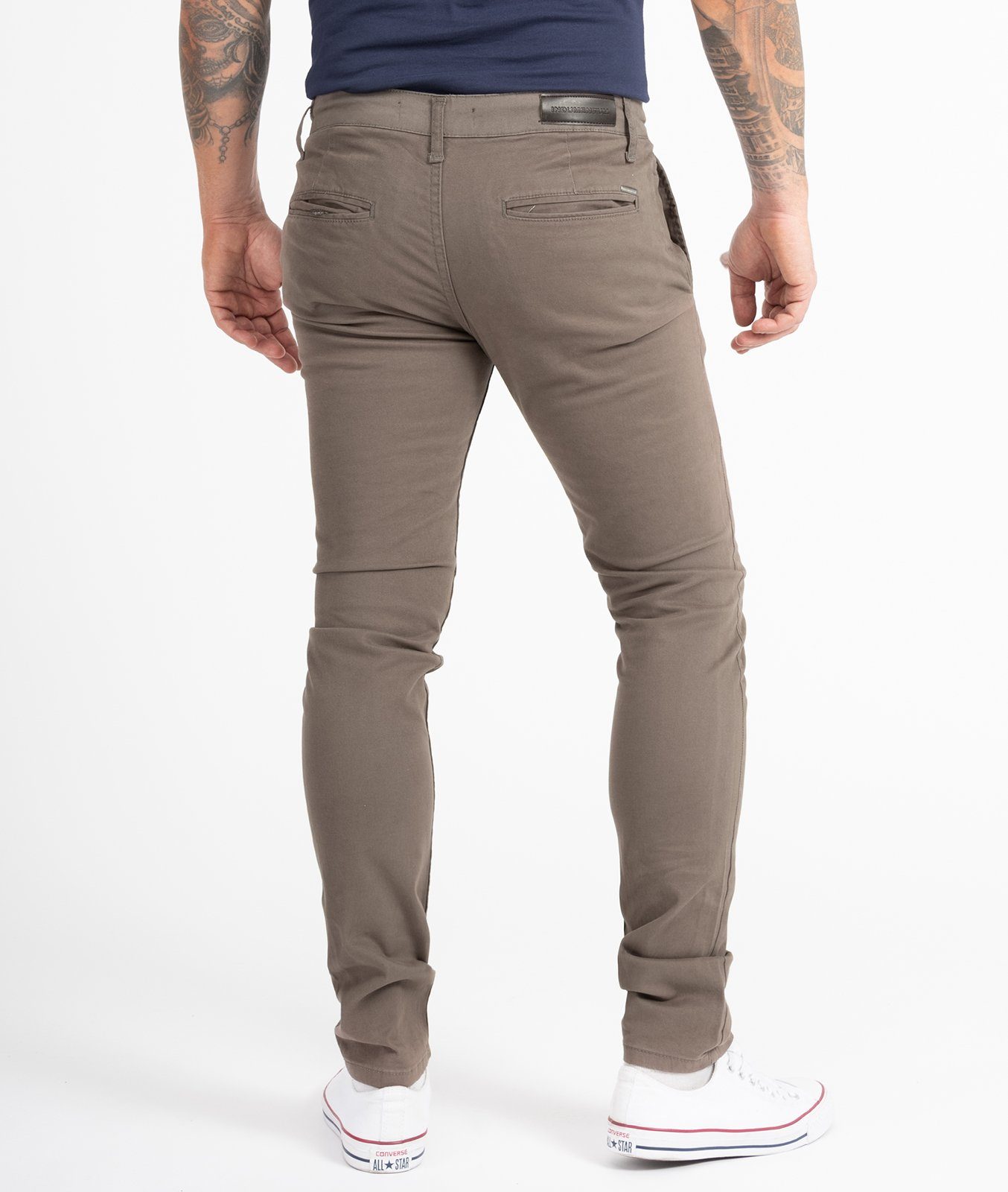 Indumentum Chinohose Herren Slim Fit Hose IS-305