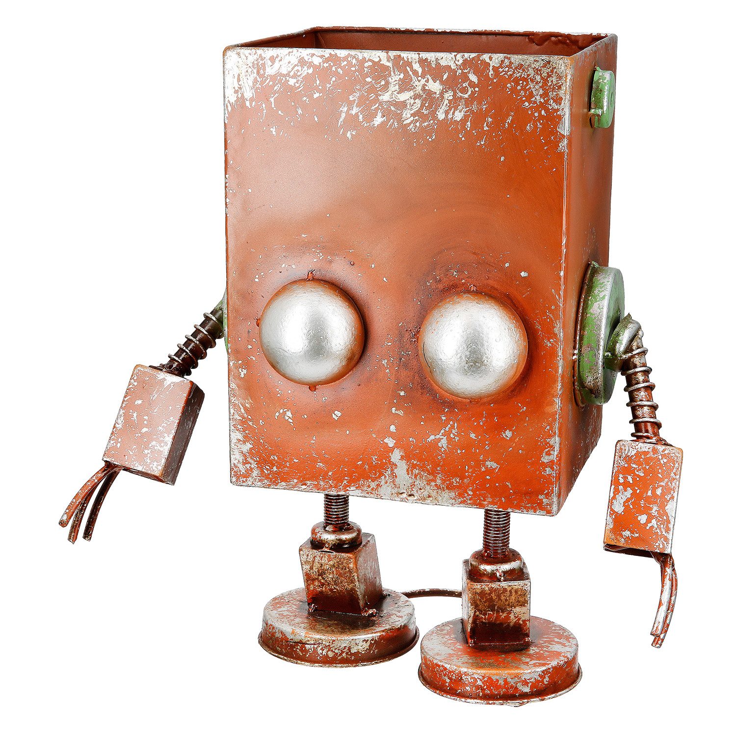 Casablanca by Gilde Übertopf Übertopf Roboter Robotic rostbraun H. 37,5 cm (1 St)