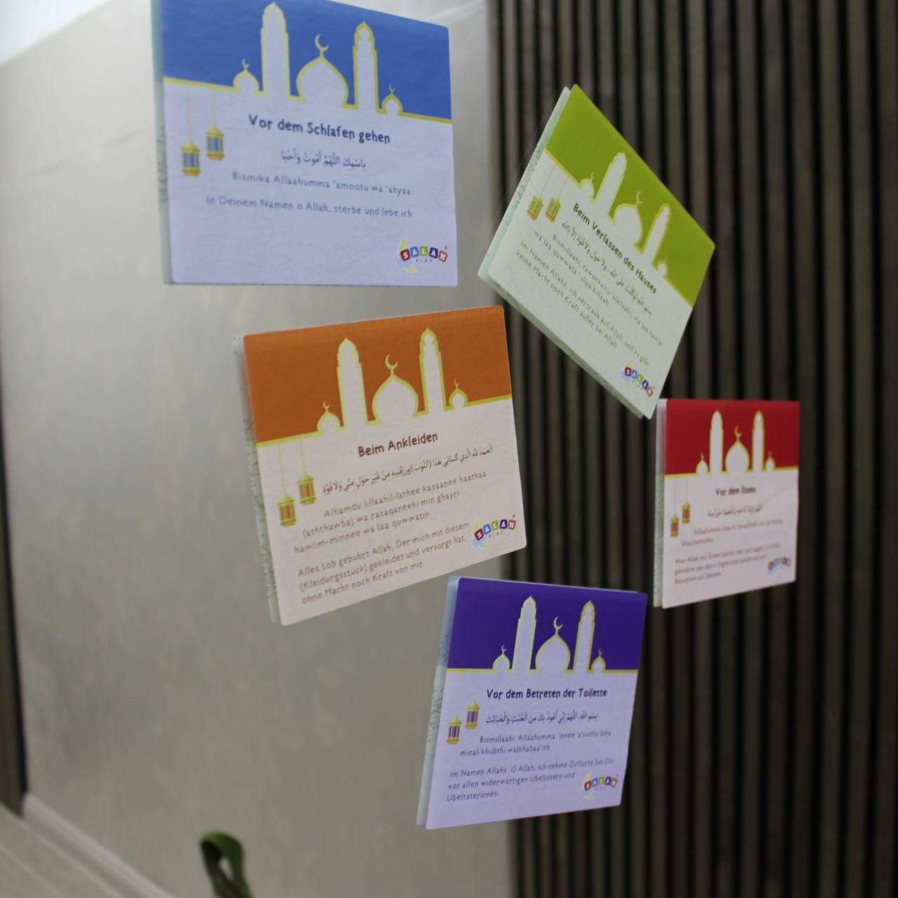 Aymasal Wandsticker 5 tlg. Islamische Dua Gebete Sticker Wandsticker Spiege günstig online kaufen