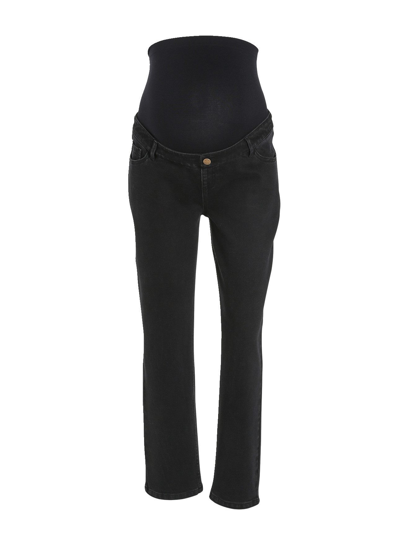 Envie de Fraise Umstandsjeans Umstansjeans Mom-Fit, Stretch-Einsatz abnehmbar
