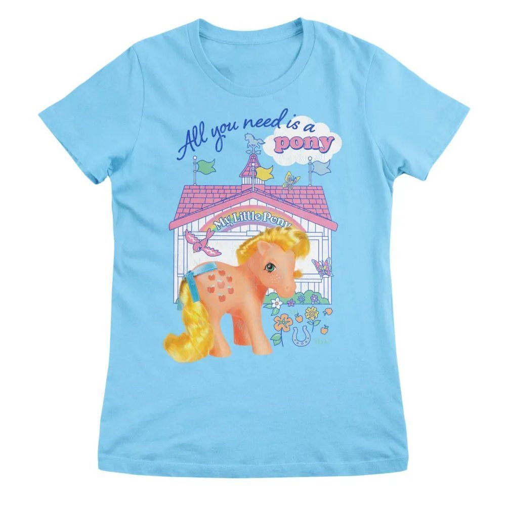 My Little Pony T-Shirt All You Need IS A Pony - Mlp Girly Tee