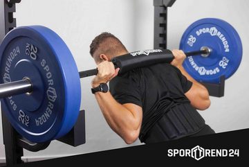 Sporttrend 24 Hantelscheiben Bumper Plate 10kg Gewichtsscheibe, Aufnahme