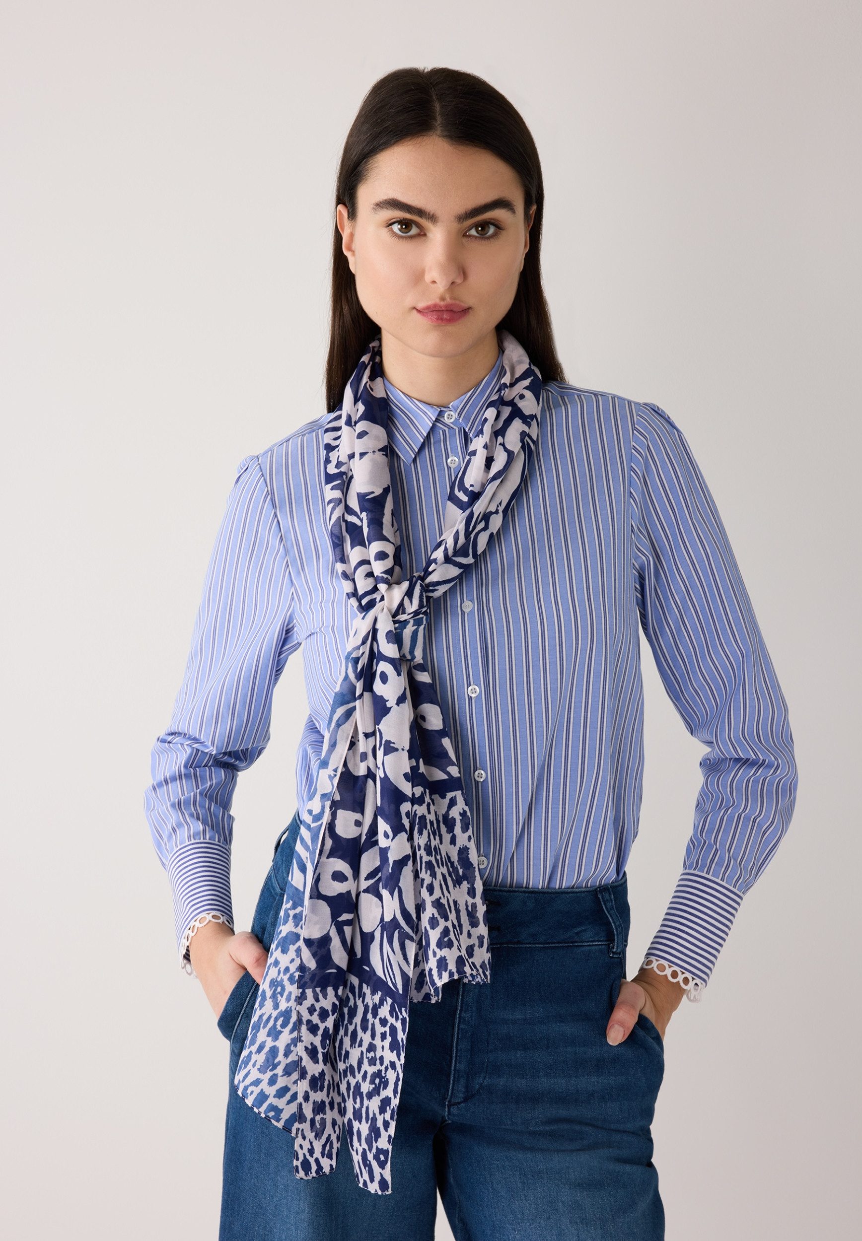 MORE&MORE Schal Printed Scarf