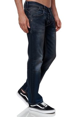 Rusty Neal Straight-Jeans RUBEN 47 in modischer Used-Optik