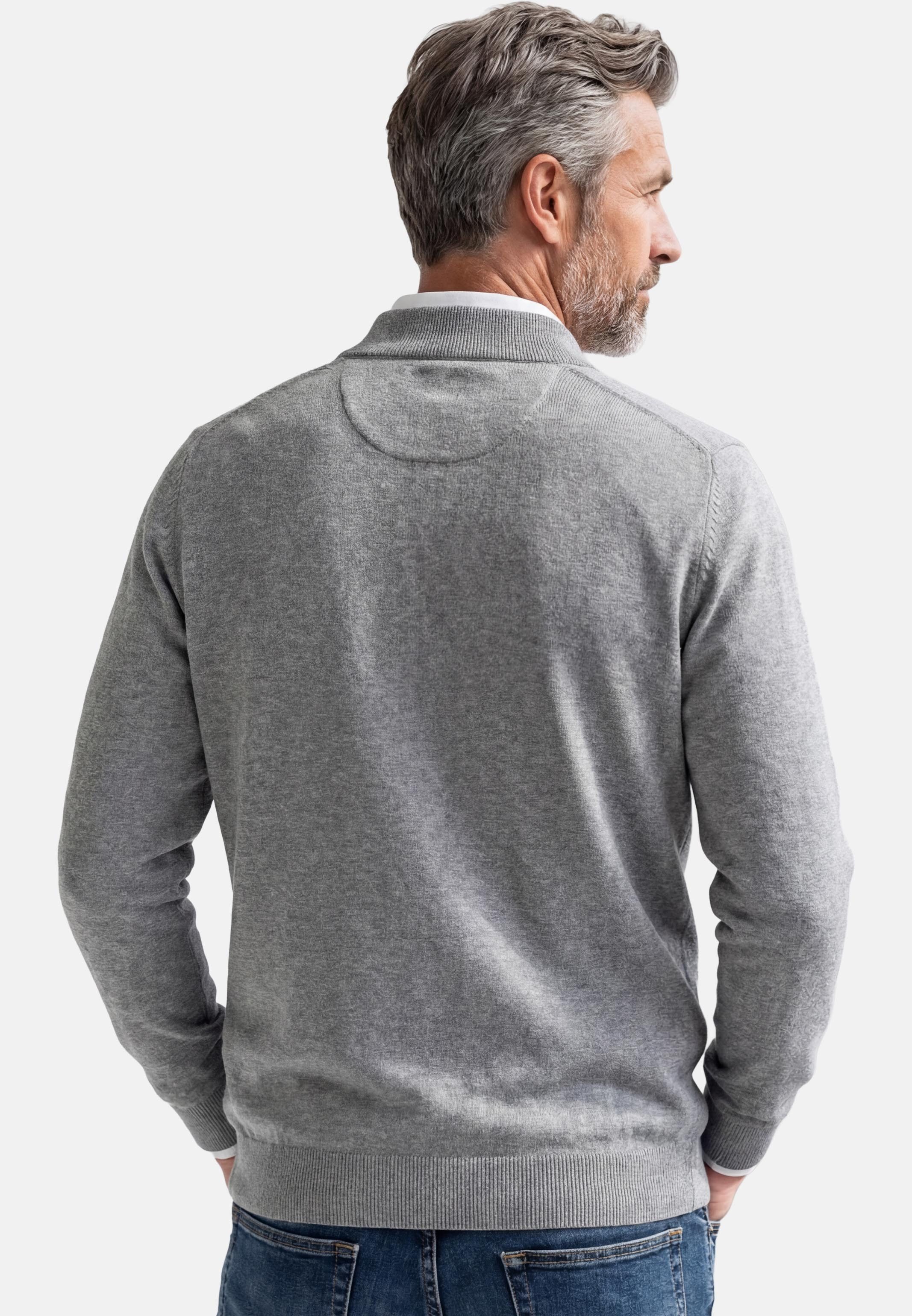 Redmond Strickjacke Basic (1-tlg) Strickjacke - Baumwolle - Atmungsaktiv - Weicher Feinstrick