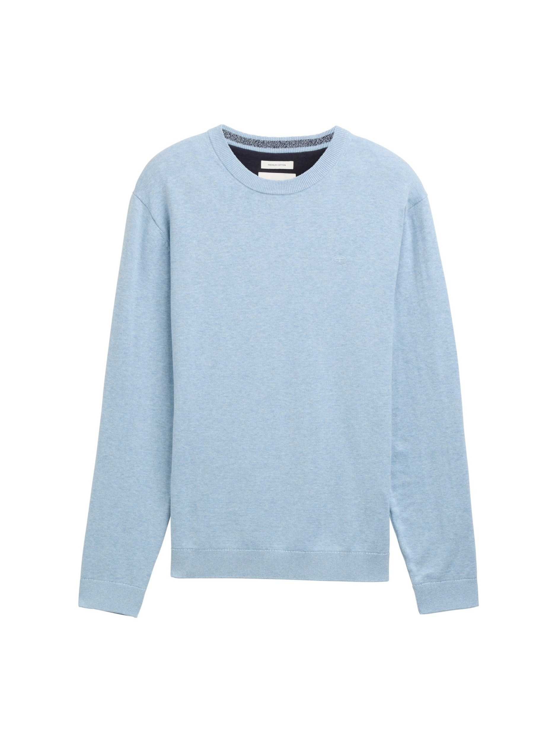 light metal blue melange