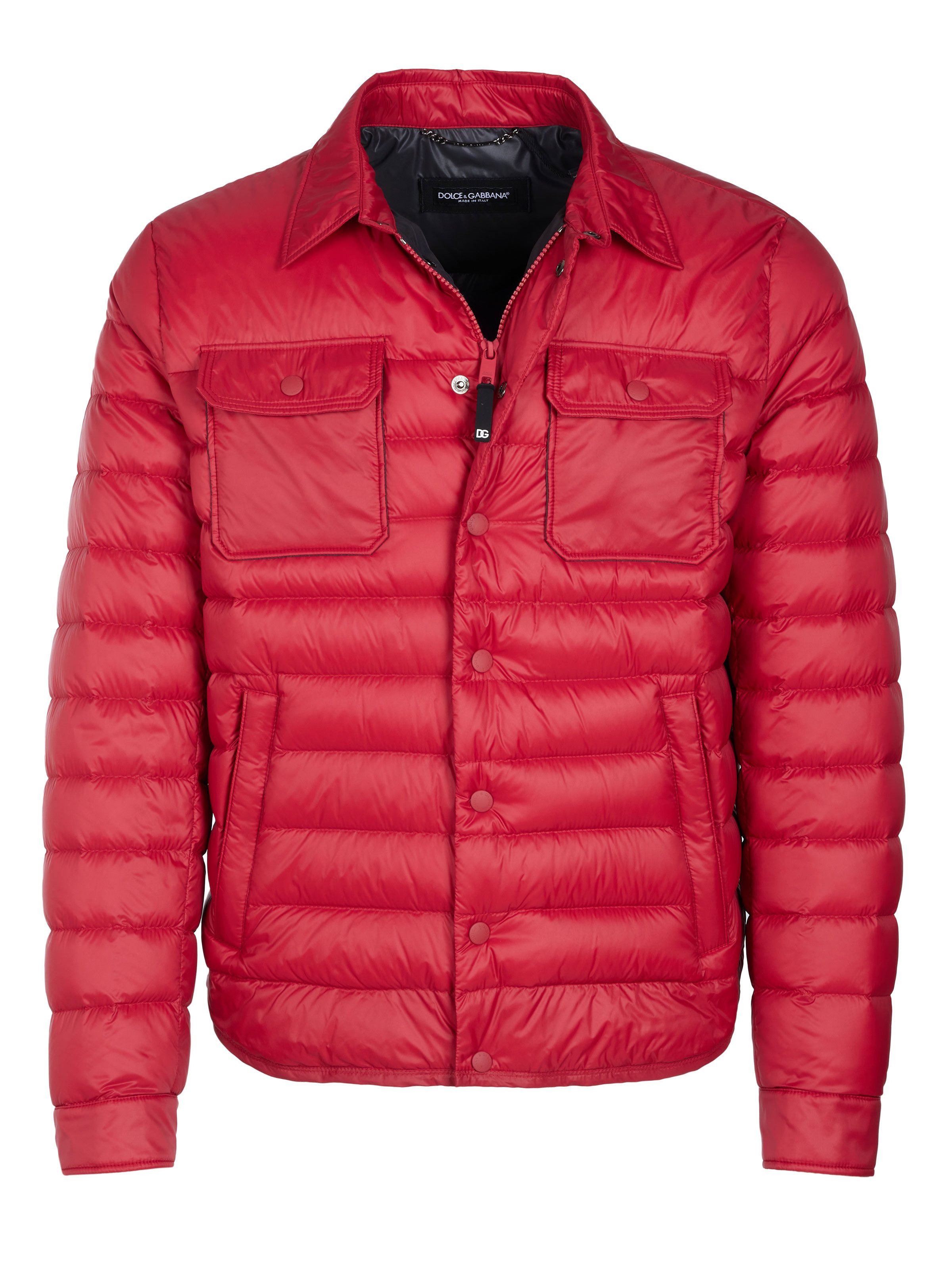 DOLCE & GABBANA Steppjacke Dolce & Gabbana Quilted jacket red
