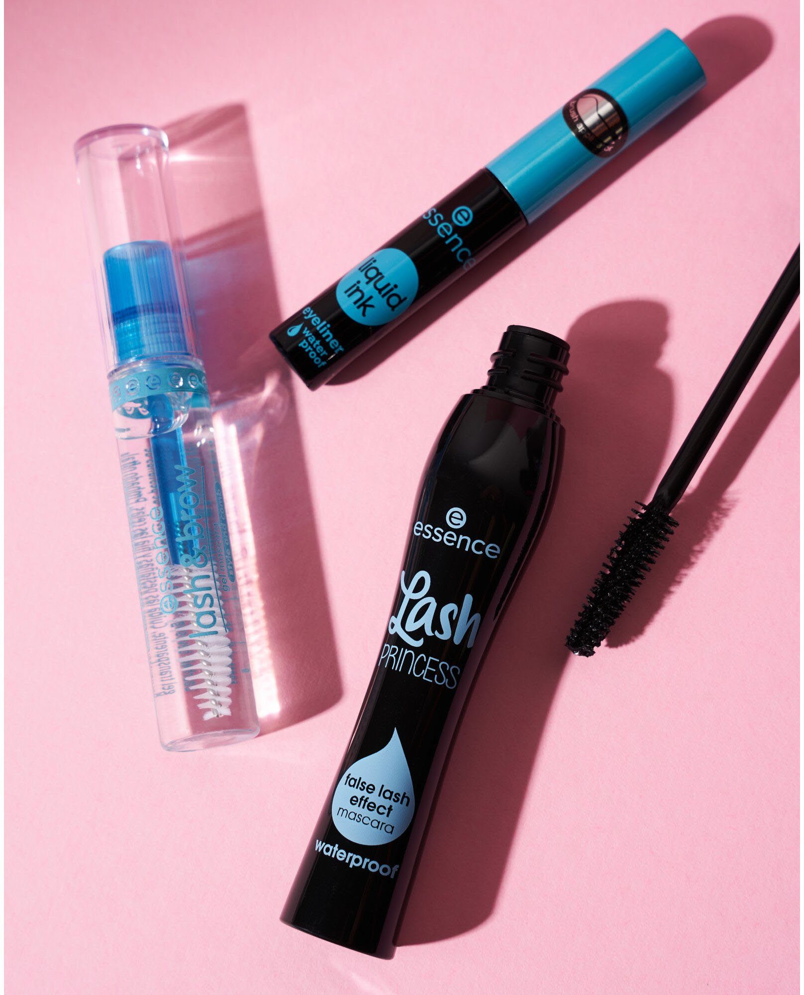 Essence Mascara waterproof, Lash lash PRINCESS false effect 3er-Pack