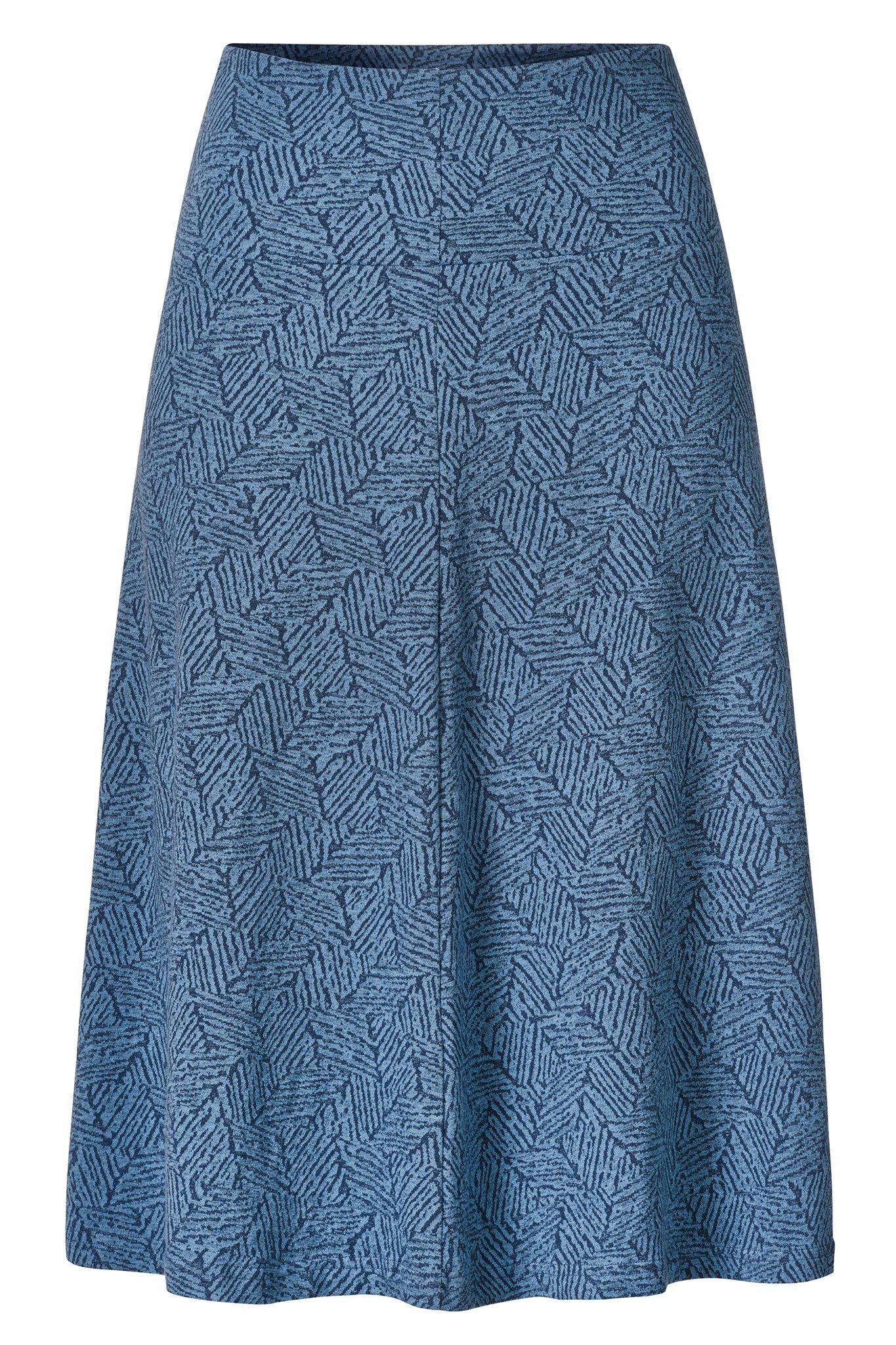 Himalaya Clothing Jerseyrock Feiner Rock Damen knielang mit Struktur-Muster günstig online kaufen