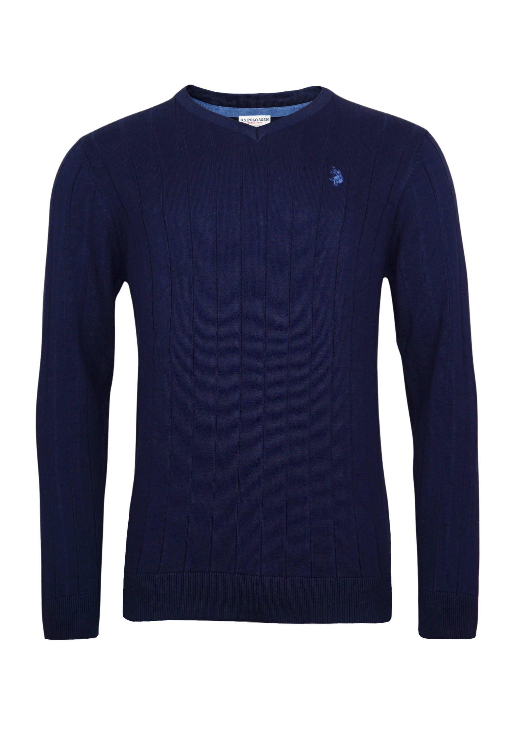 U.S. Polo Assn. Strickpullover Strickpullover Pullover V-Neck (1-tlg) günstig online kaufen