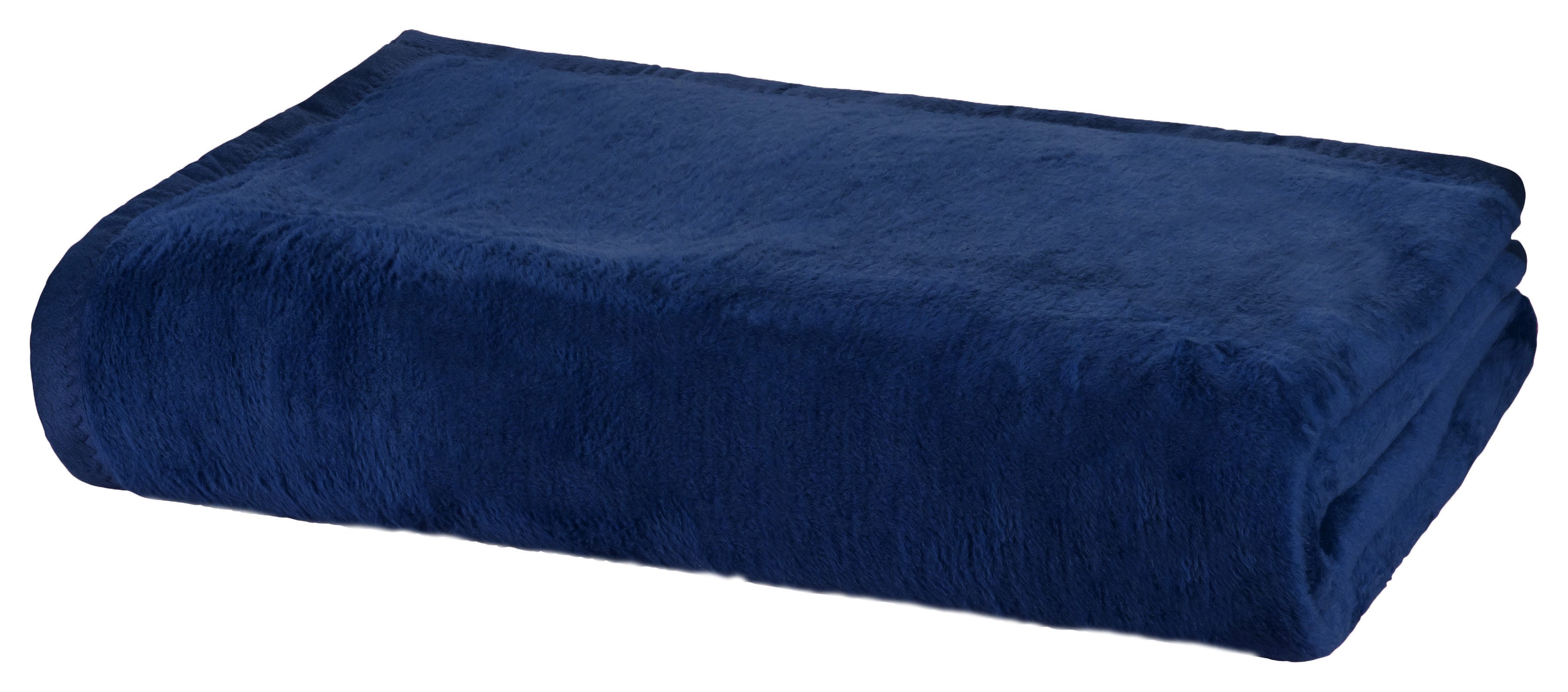 Wohndecke MOON Luxus Kuscheldecke Wolldecke 150x200/220x240, günstig online kaufen