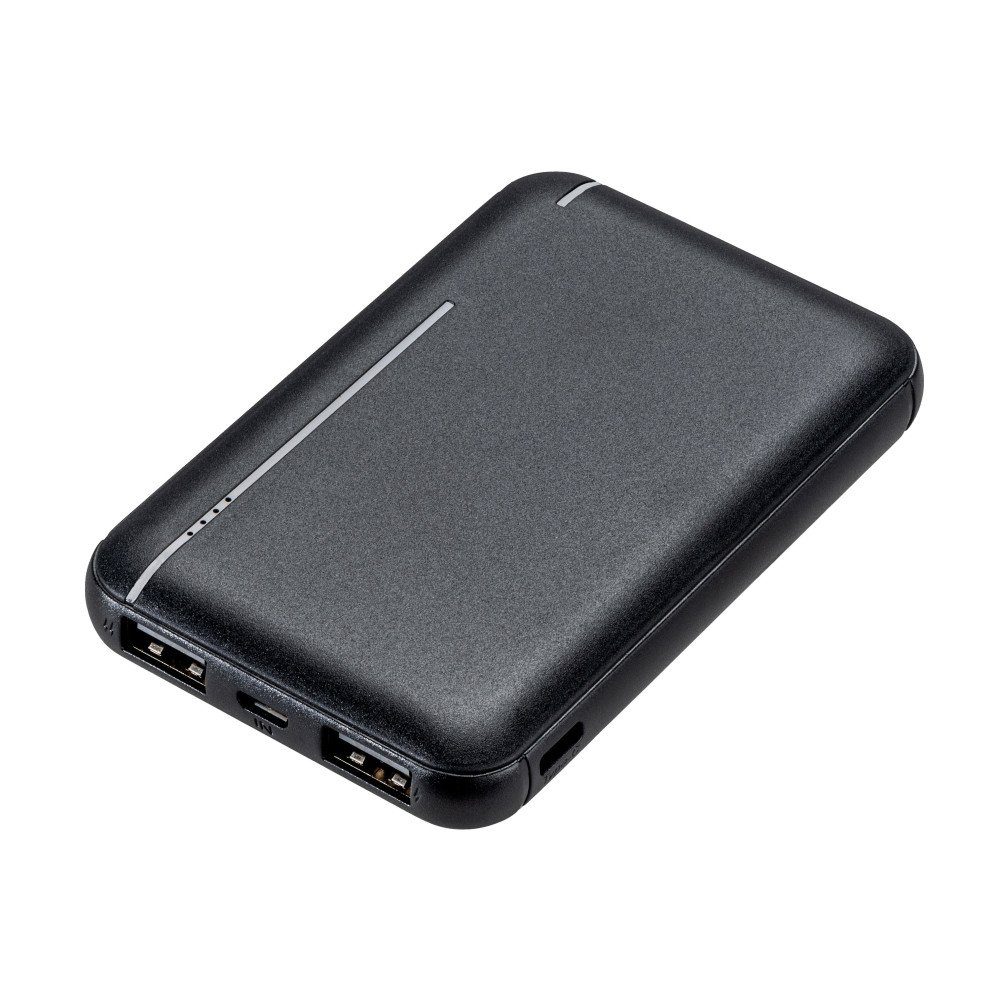 Fast Charge Power Bank 5.000mAh, 10.5W Schwarz (63221) Solar Powerbank