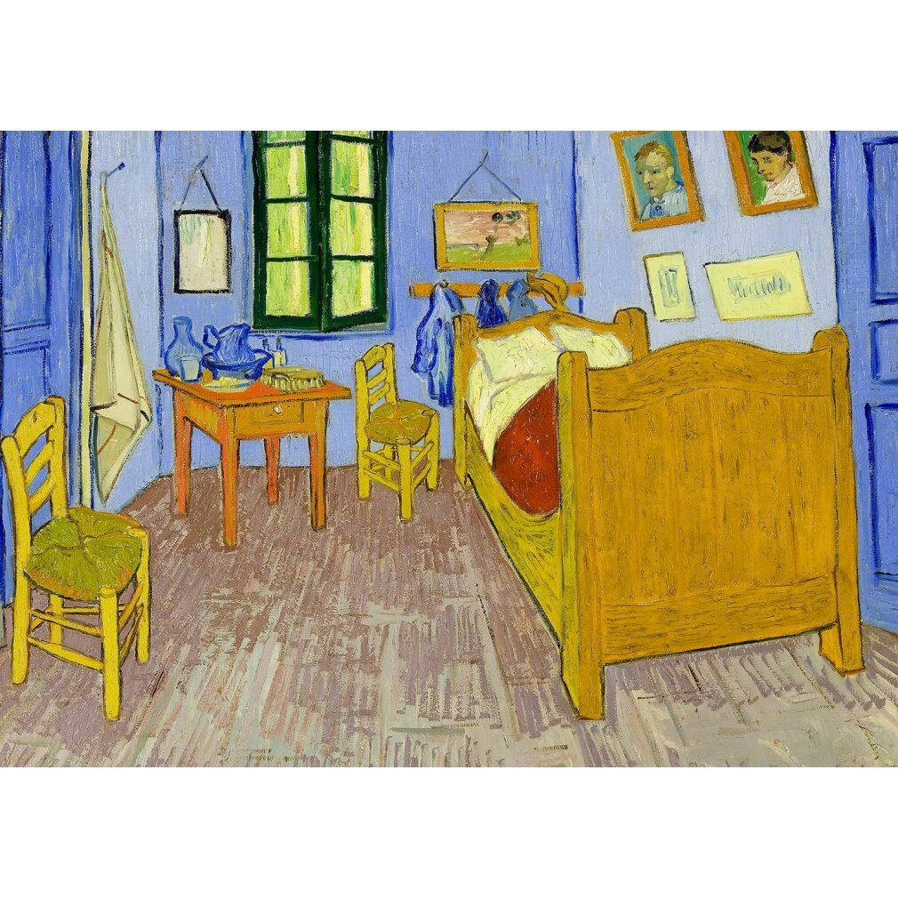 Puzzle ENJOY Puzzle Vincent Van Gogh: Schlafzimmer in Arles 1000 Teile
