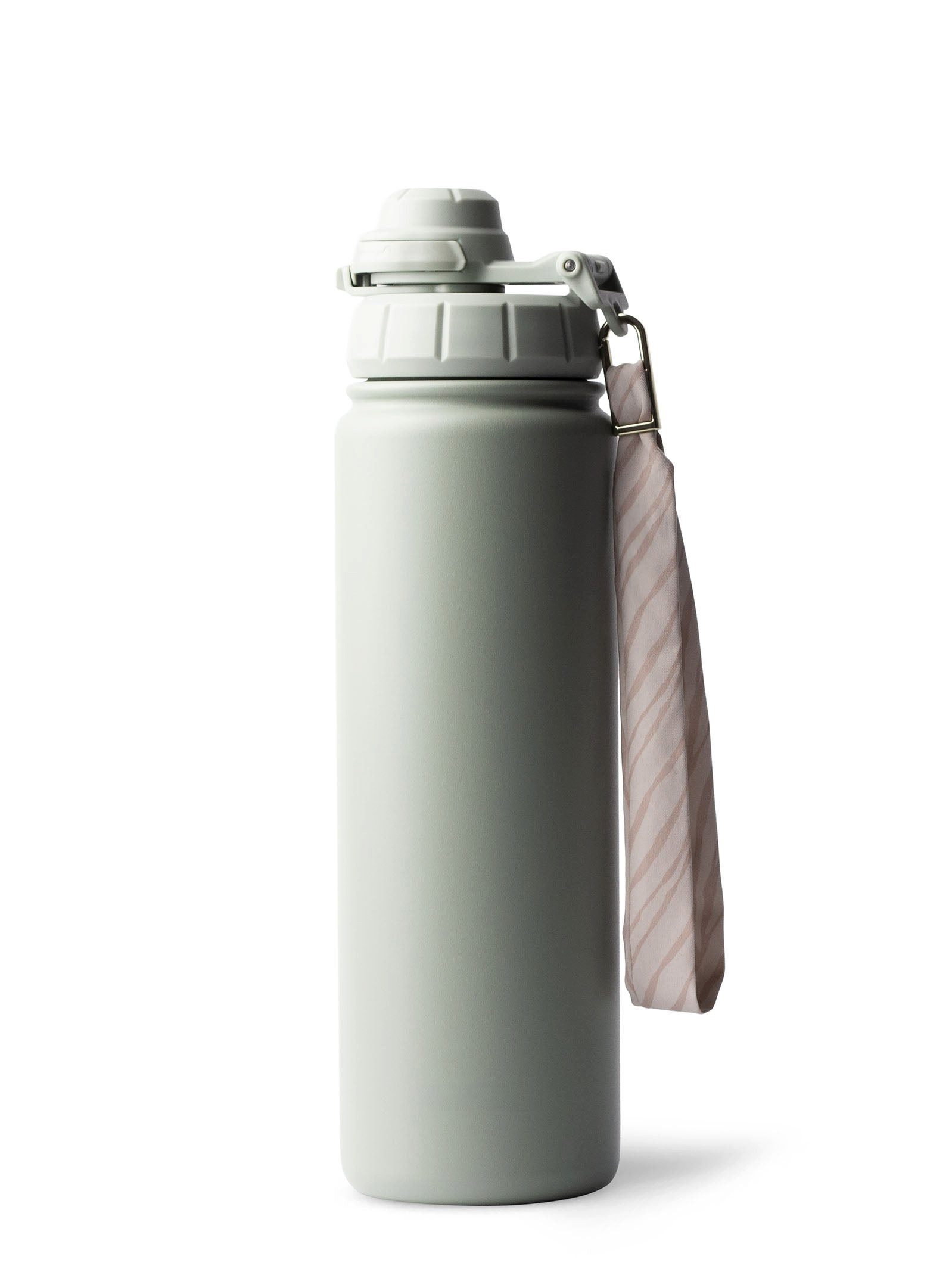 MAMEIDO Thermoflasche, mit 2-in-1 Deckel, Strohhalm und Handschlaufe in 500 ml, 700 ml & 1,2l